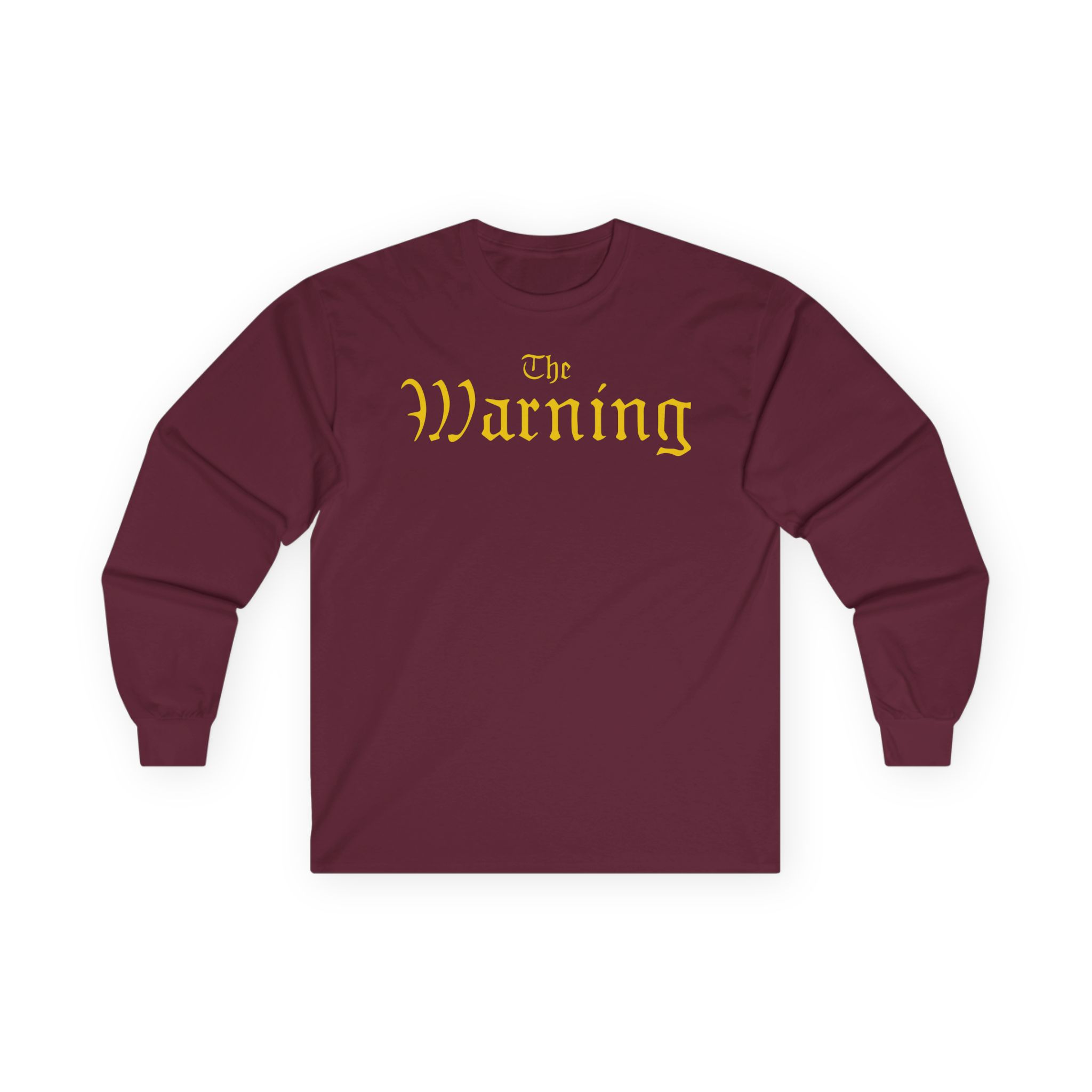 The Warning Gold TW Logo Unisex Ultra Cotton Long Sleeve Tee