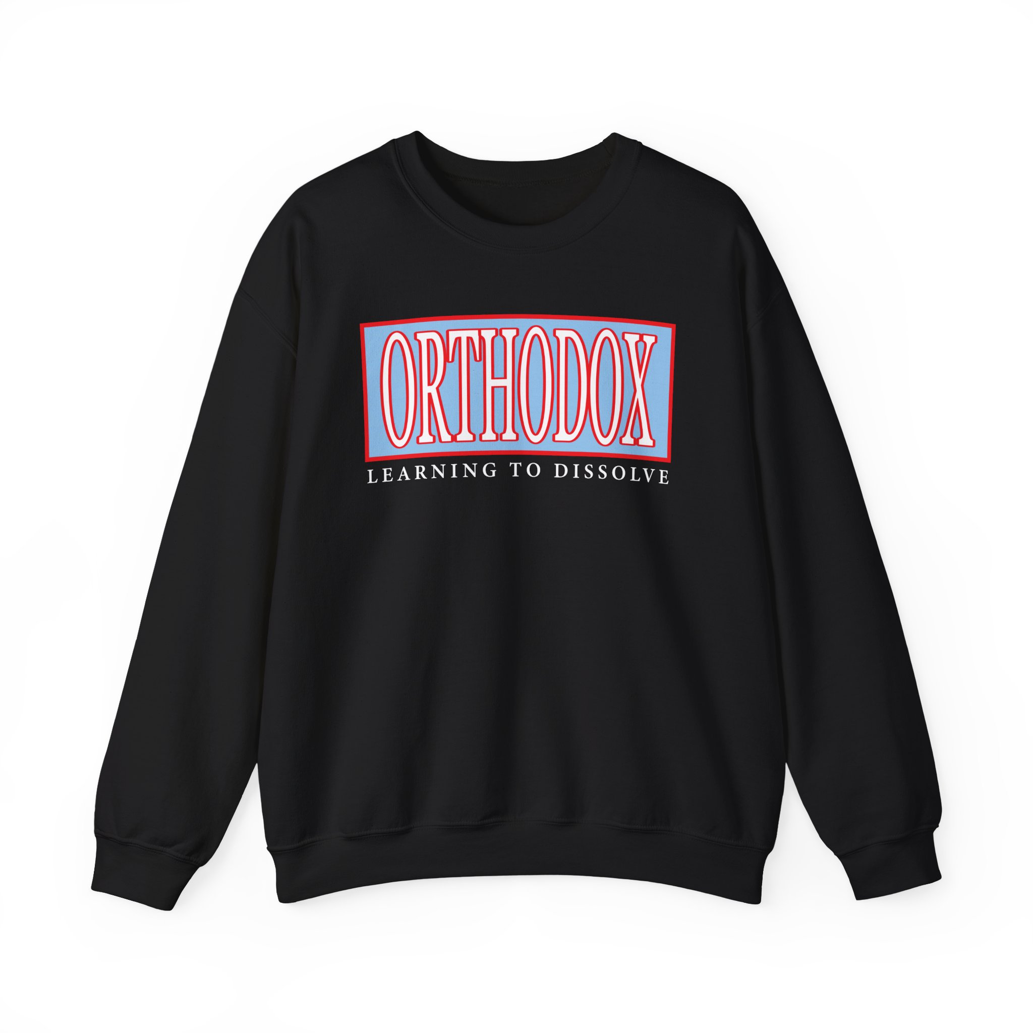 Orthodox Box Logo Unisex Heavy Blendâ„¢ Crewneck Sweatshirt