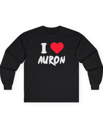 Auronplay I Heart Auron Unisex Ultra Cotton Long Sleeve Tee