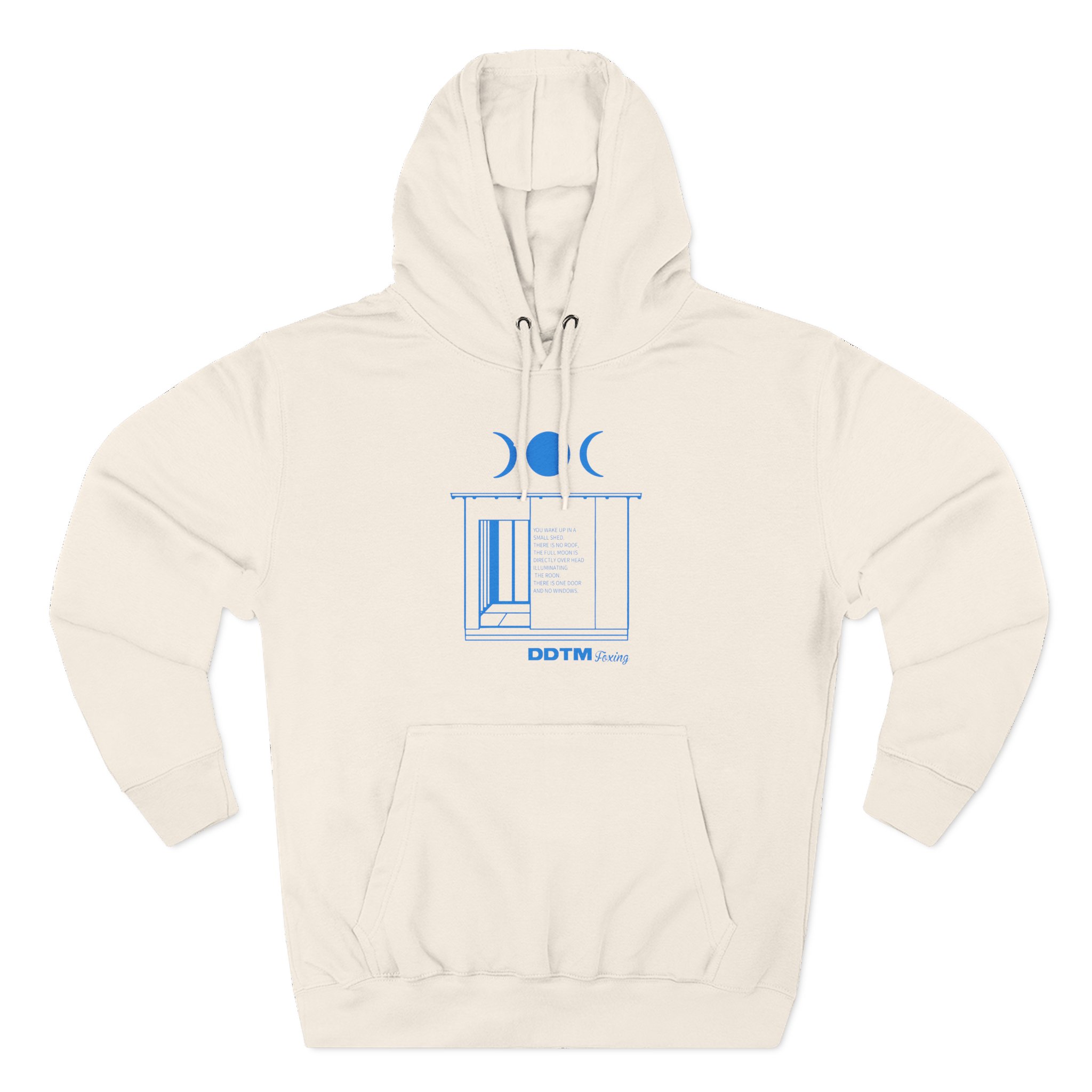 Foxing Chapter Three-Panel Fleece Hoodie
