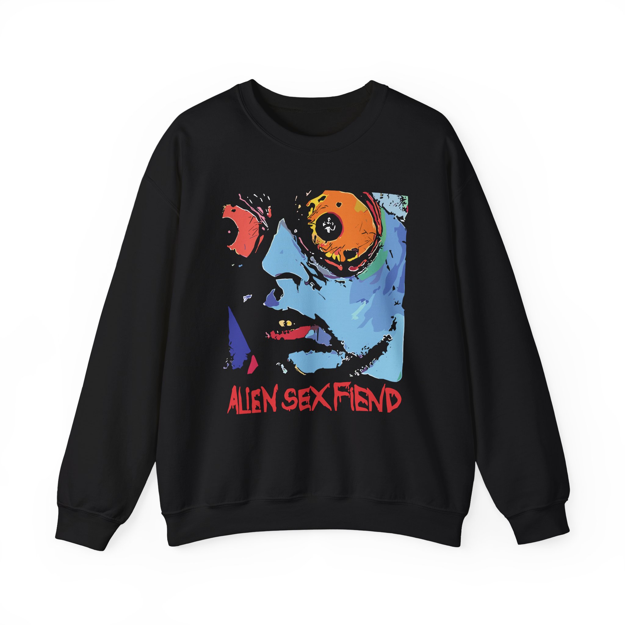 Alien Sex Fiend Acid Bath Unisex Heavy Blendâ„¢ Crewneck Sweatshirt