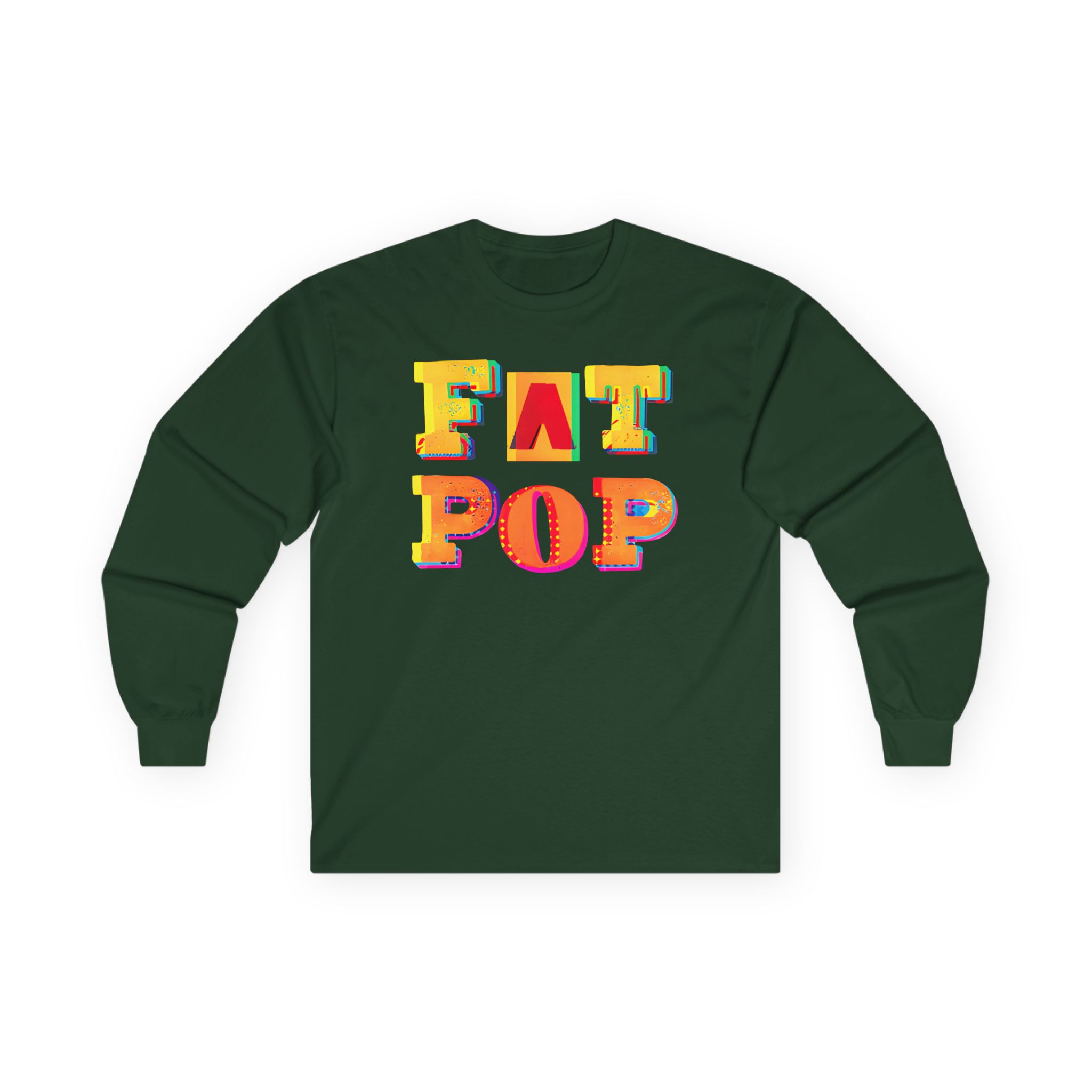 PW Fat Pop Logo Unisex Ultra Cotton Long Sleeve Tee