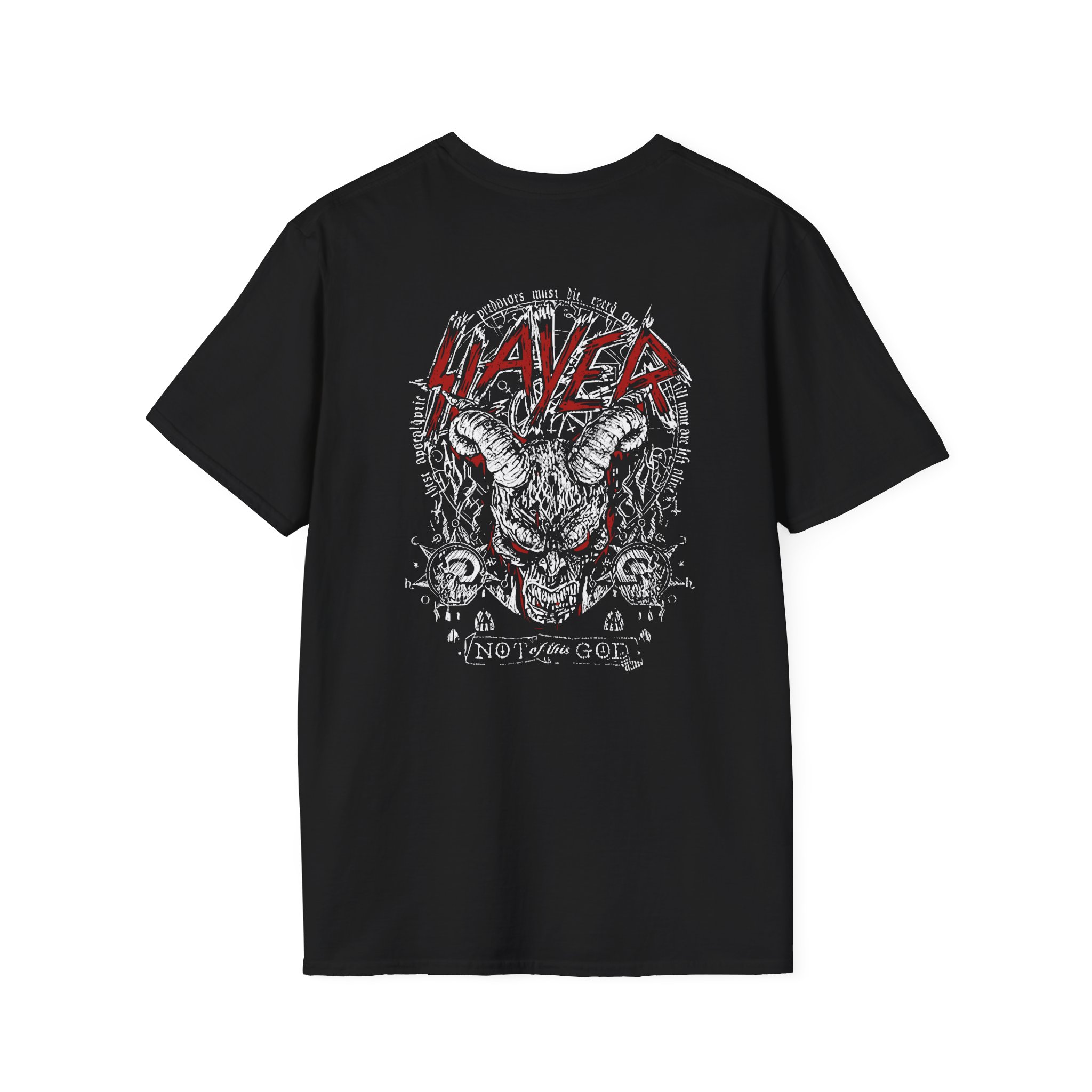 Slayer Not Of This God Unisex Softstyle T-Shirt
