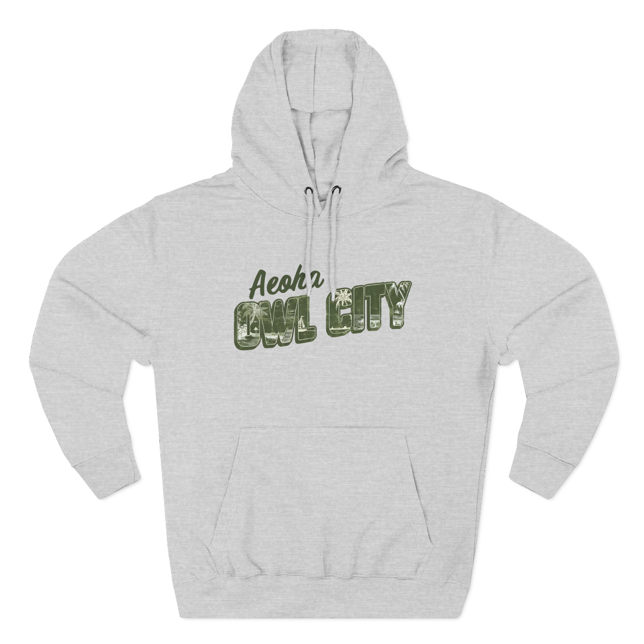 Owl City Three-Panel Fleece Hoodie