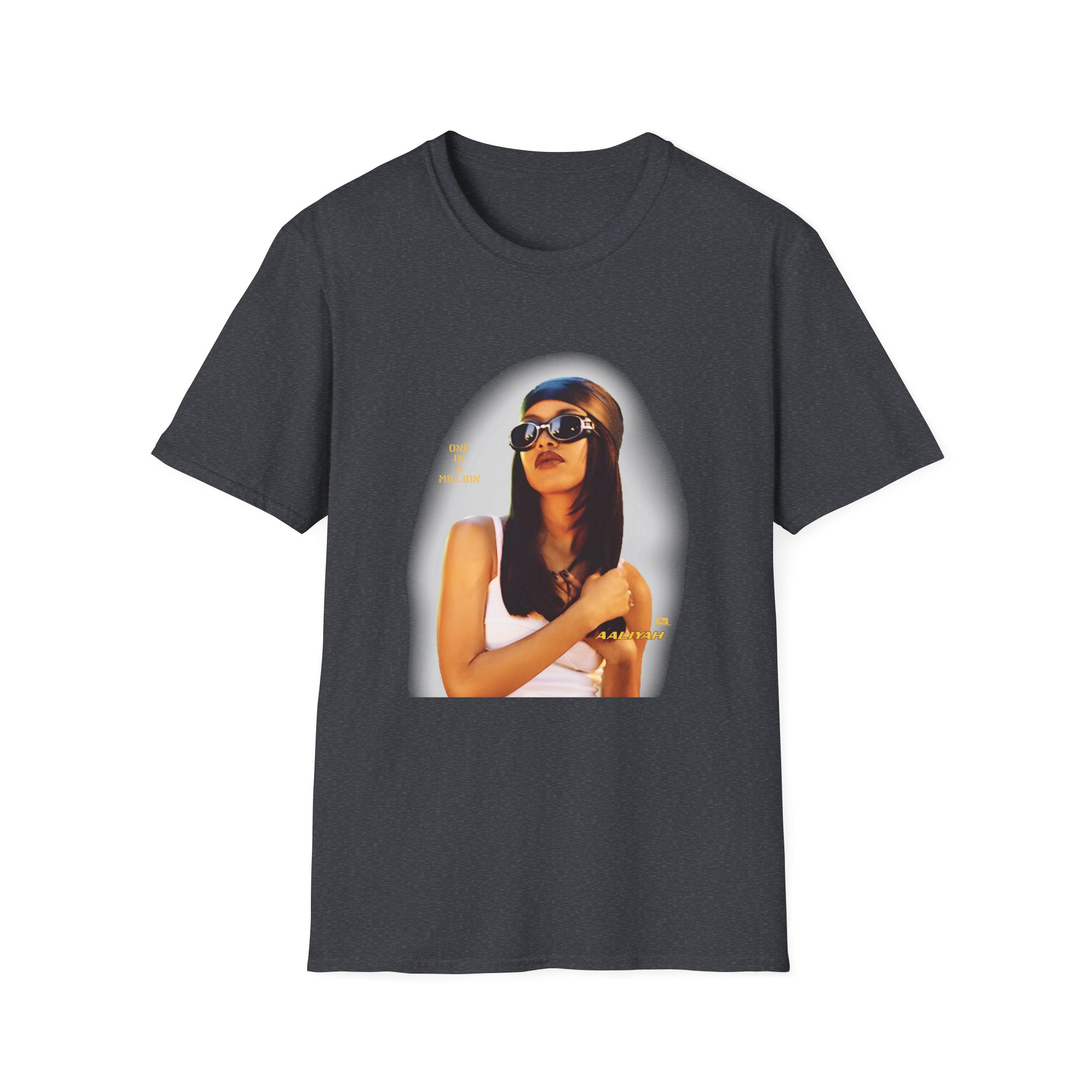 Aaliyah Oiam Portrait Unisex Softstyle T-shirt