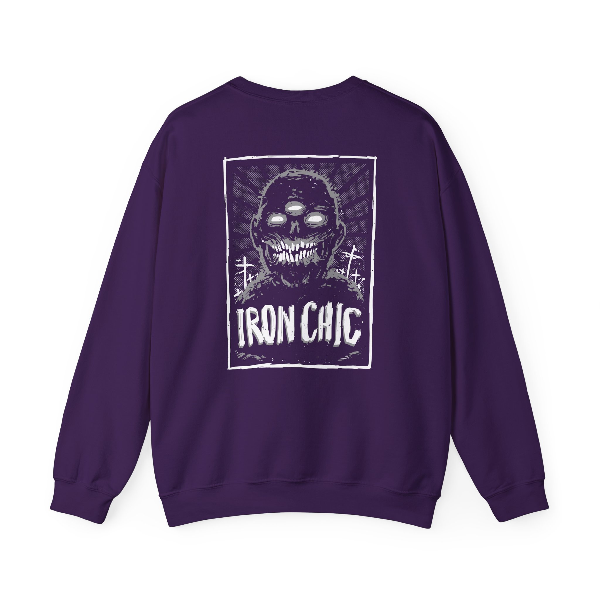 Iron Chic Golgotha Unisex Heavy Blendâ„¢ Crewneck Sweatshirt