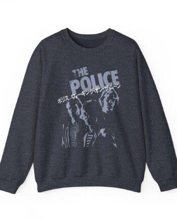 The Police Japan Retro Unisex Heavy Blend™ Crewneck Sweatshirt