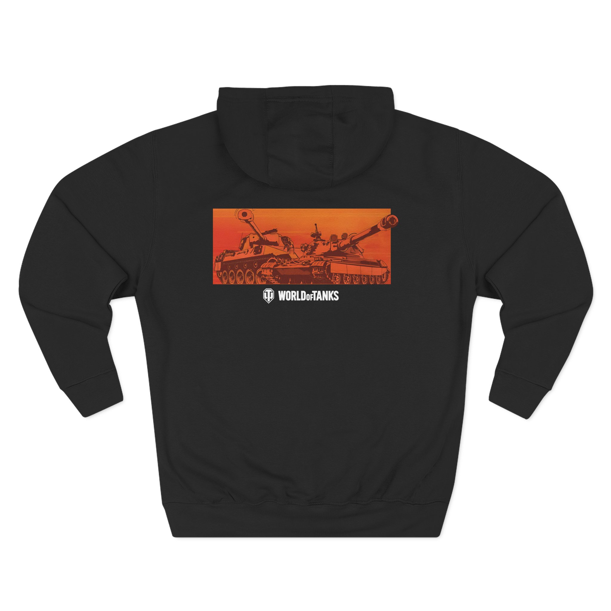 World of Tank Orange Sky Three-Panel Fleece Hoodie