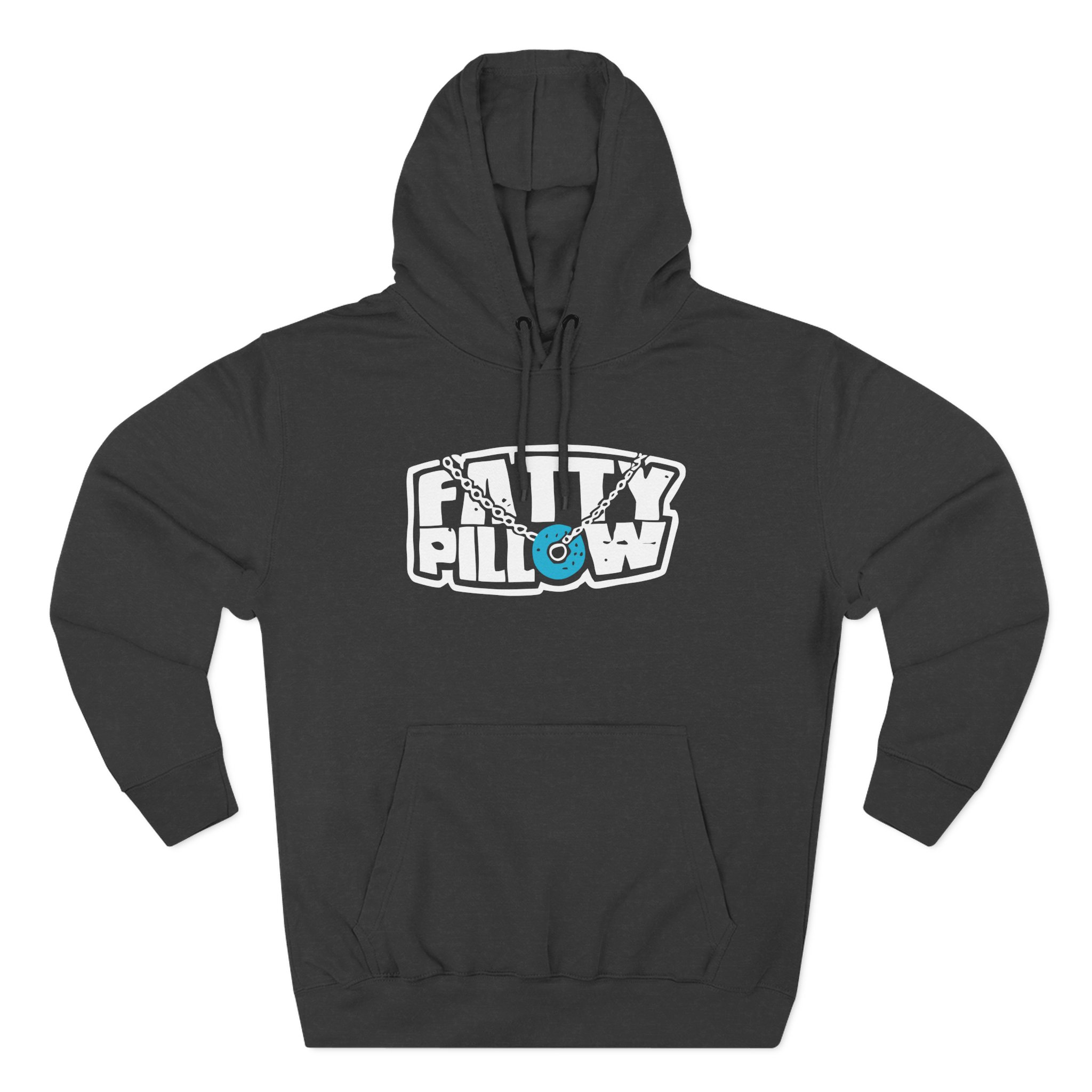 Fattypillow Three-Panel Fleece Hoodie