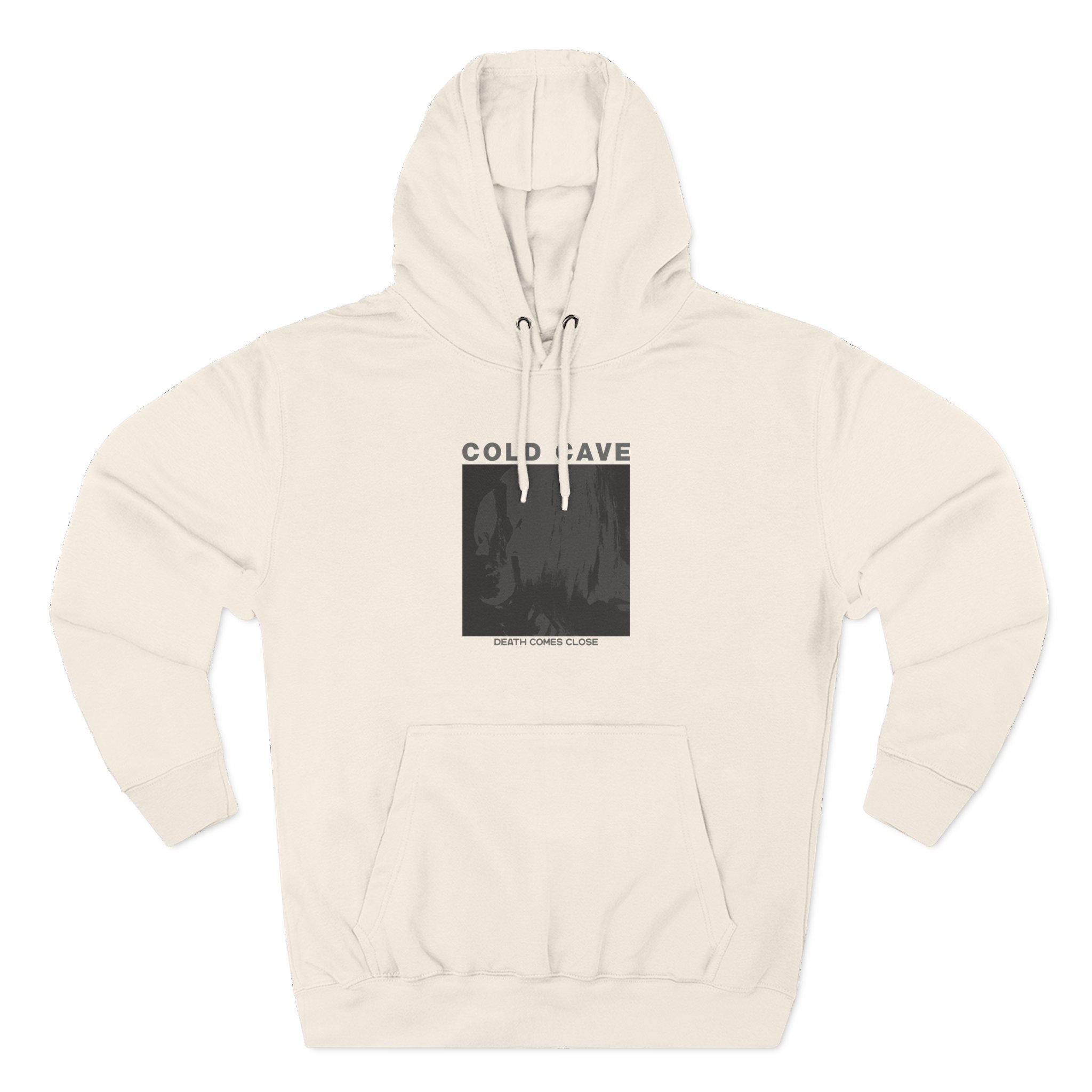 Cold Cave Death Comes Close Three-Panel Fleece Hoodie