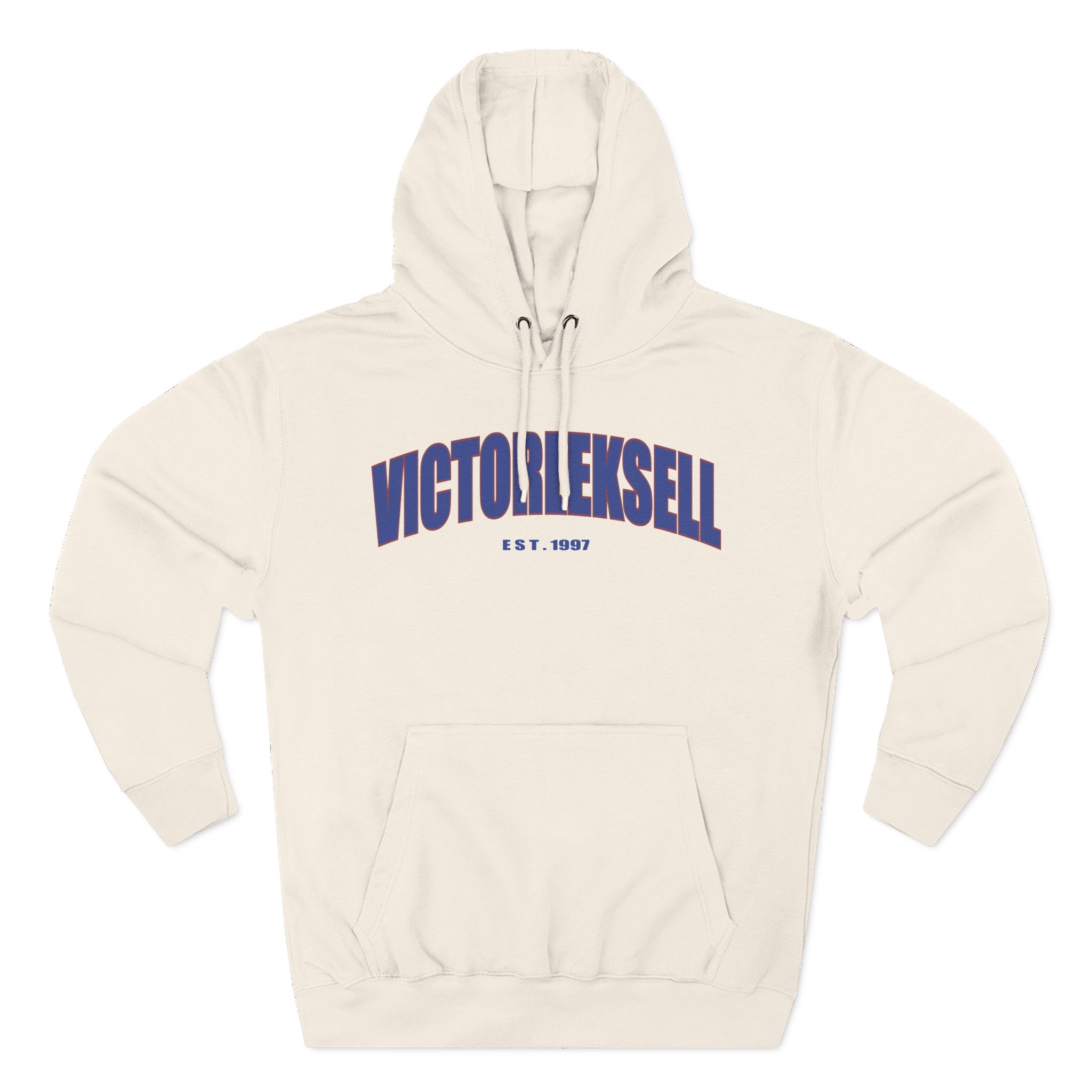Victor Leksell Three-Panel Fleece Hoodie