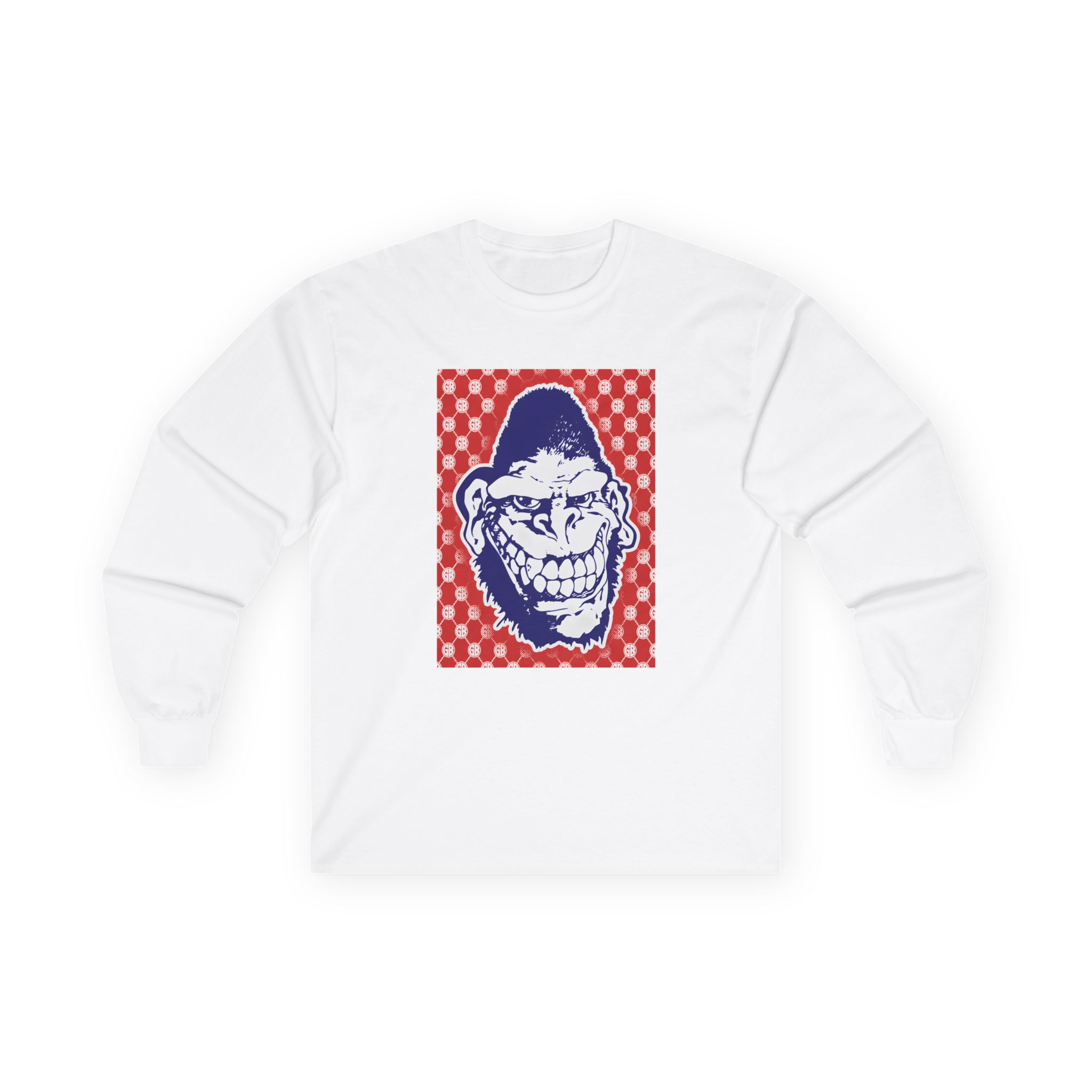 Gorilla Biscuits Gb Pattern Unisex Ultra Cotton Long Sleeve Tee