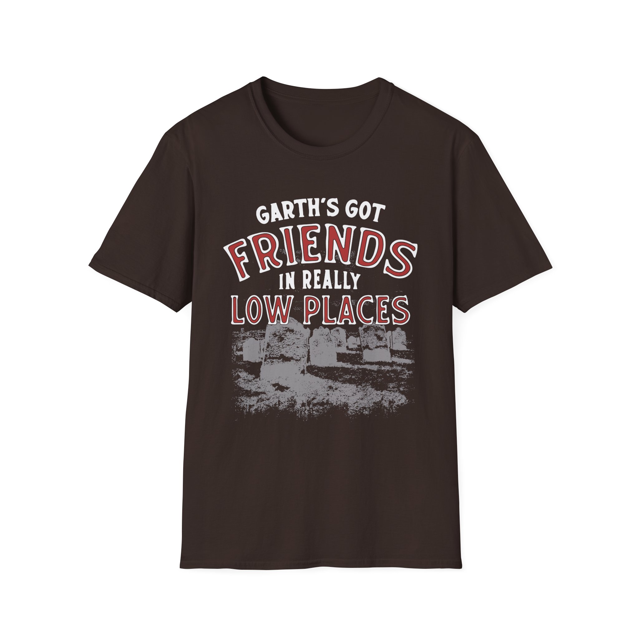 Ymh Friends In Really Low Places Unisex Softstyle T-Shirt