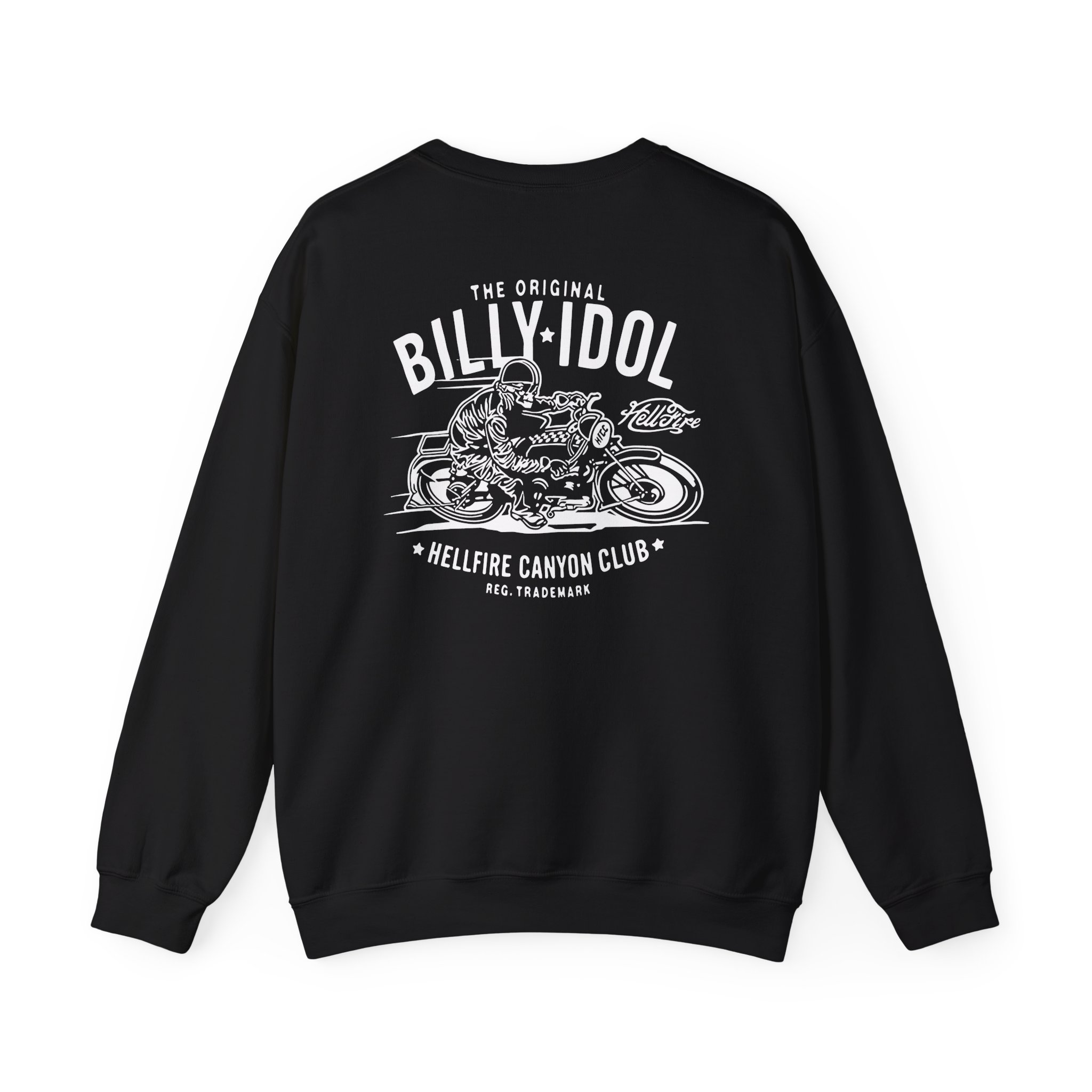 Billy Idol the Original Hellfire Canyon Club Unisex Heavy Blendâ„¢ Crewneck Sweatshirt