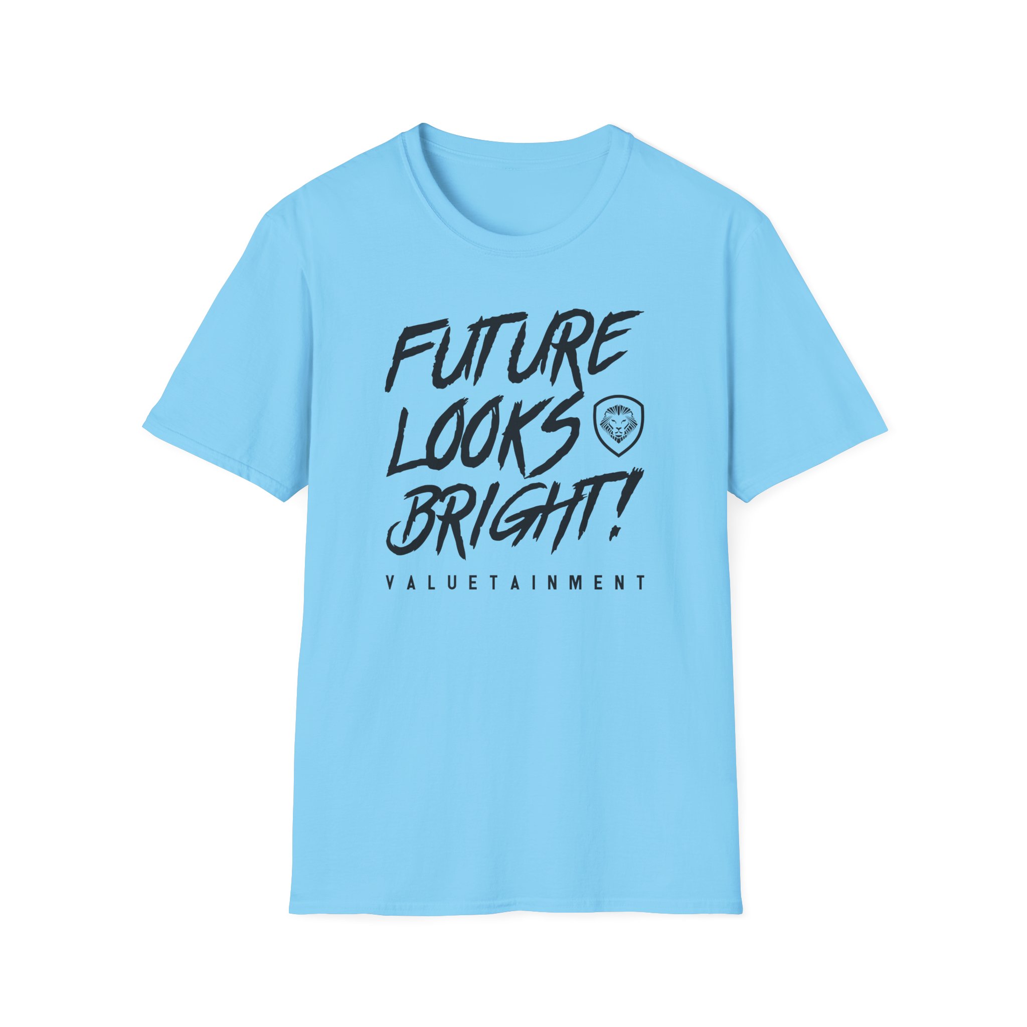 Valuetainment Future Looks Bright Unisex Softstyle T-Shirt