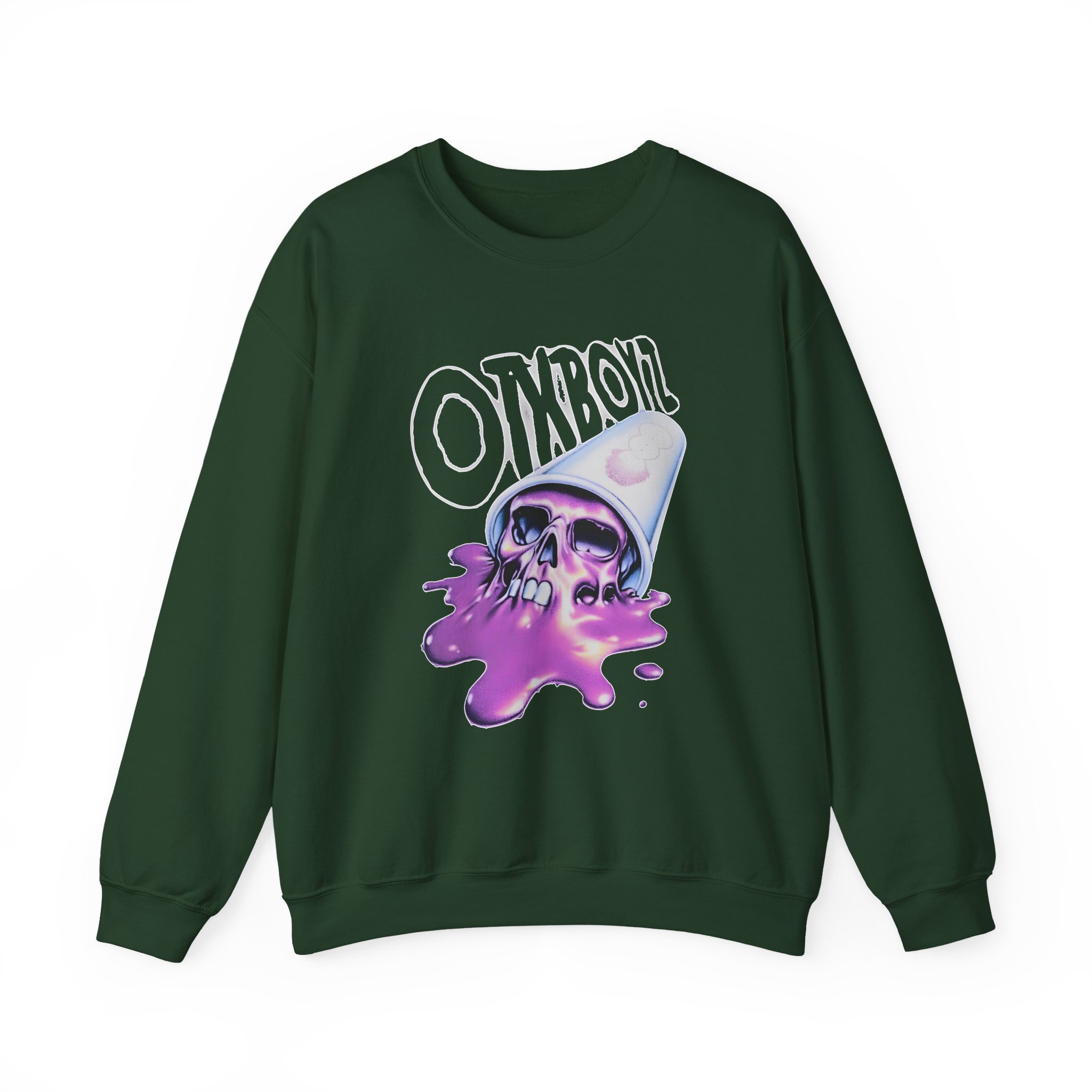 Ohgeesy Oil Spill Unisex Heavy Blendâ„¢ Crewneck Sweatshirt
