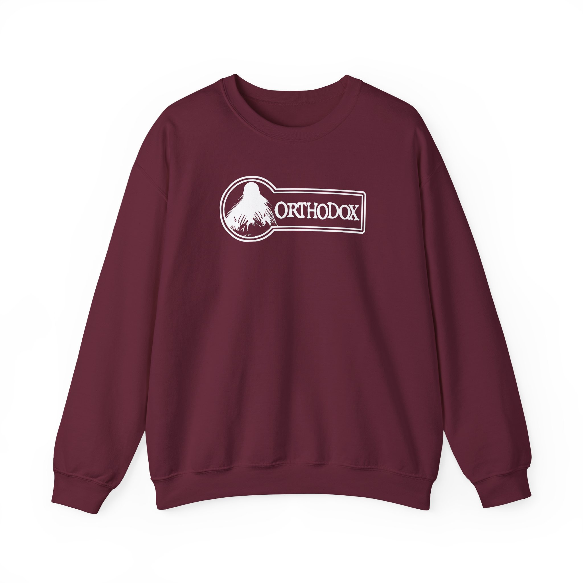 Orthodox Violet Logo Unisex Heavy Blendâ„¢ Crewneck Sweatshirt