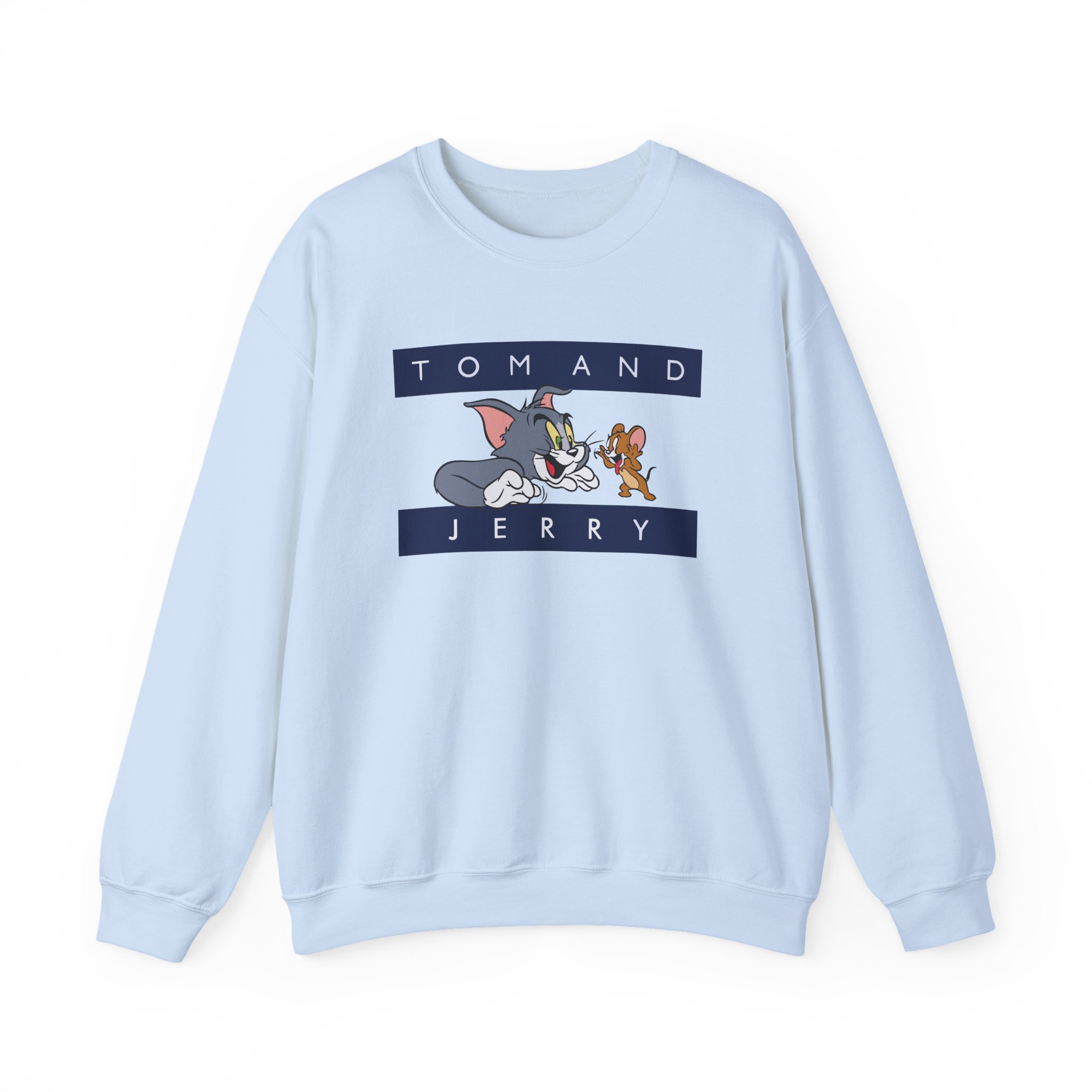 Fede Vigevani Tom and Jerry Unisex Heavy Blendâ„¢ Crewneck Sweatshirt