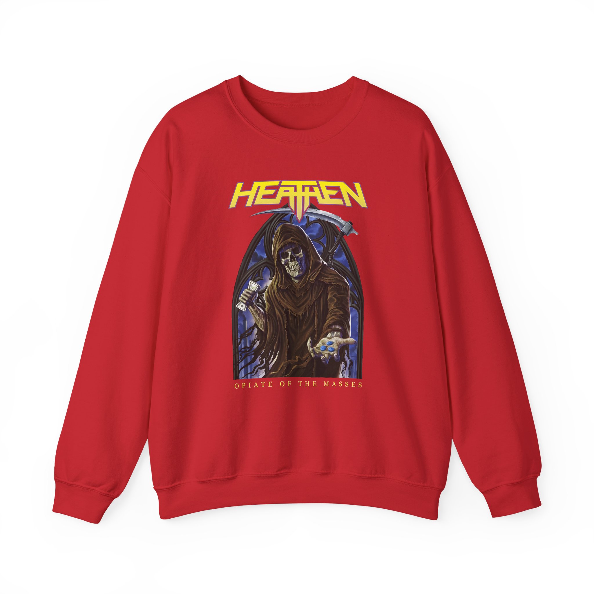 Heathen Opiate of the Masses Unisex Heavy Blendâ„¢ Crewneck Sweatshirt