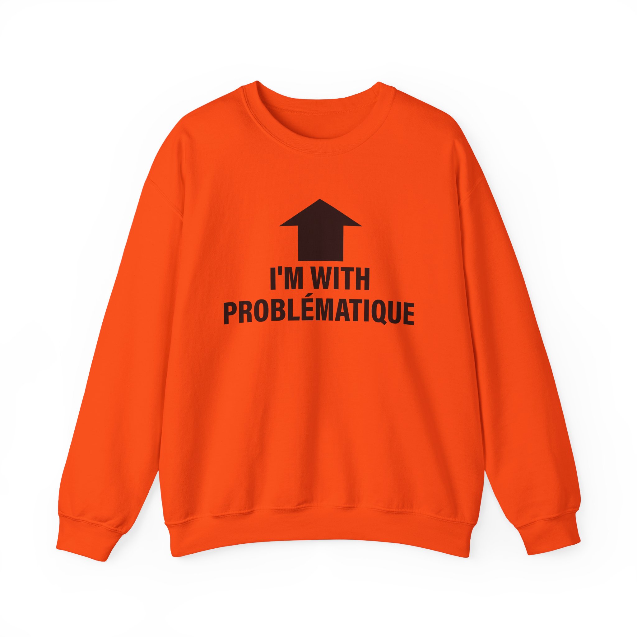Kim Petras I’m With Problématique Unisex Heavy Blend™ Crewneck Sweatshirt