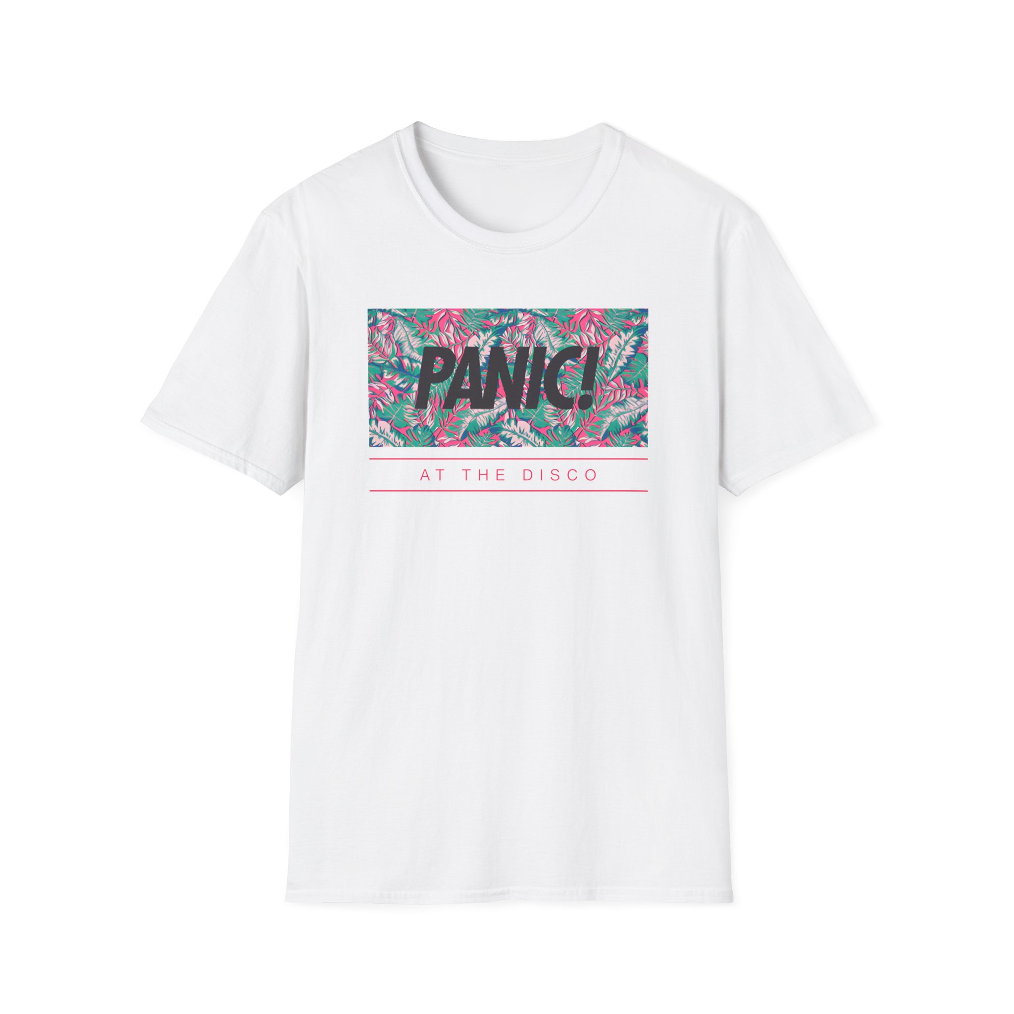 Panic at the Disco Floral Unisex Softstyle T-Shirt