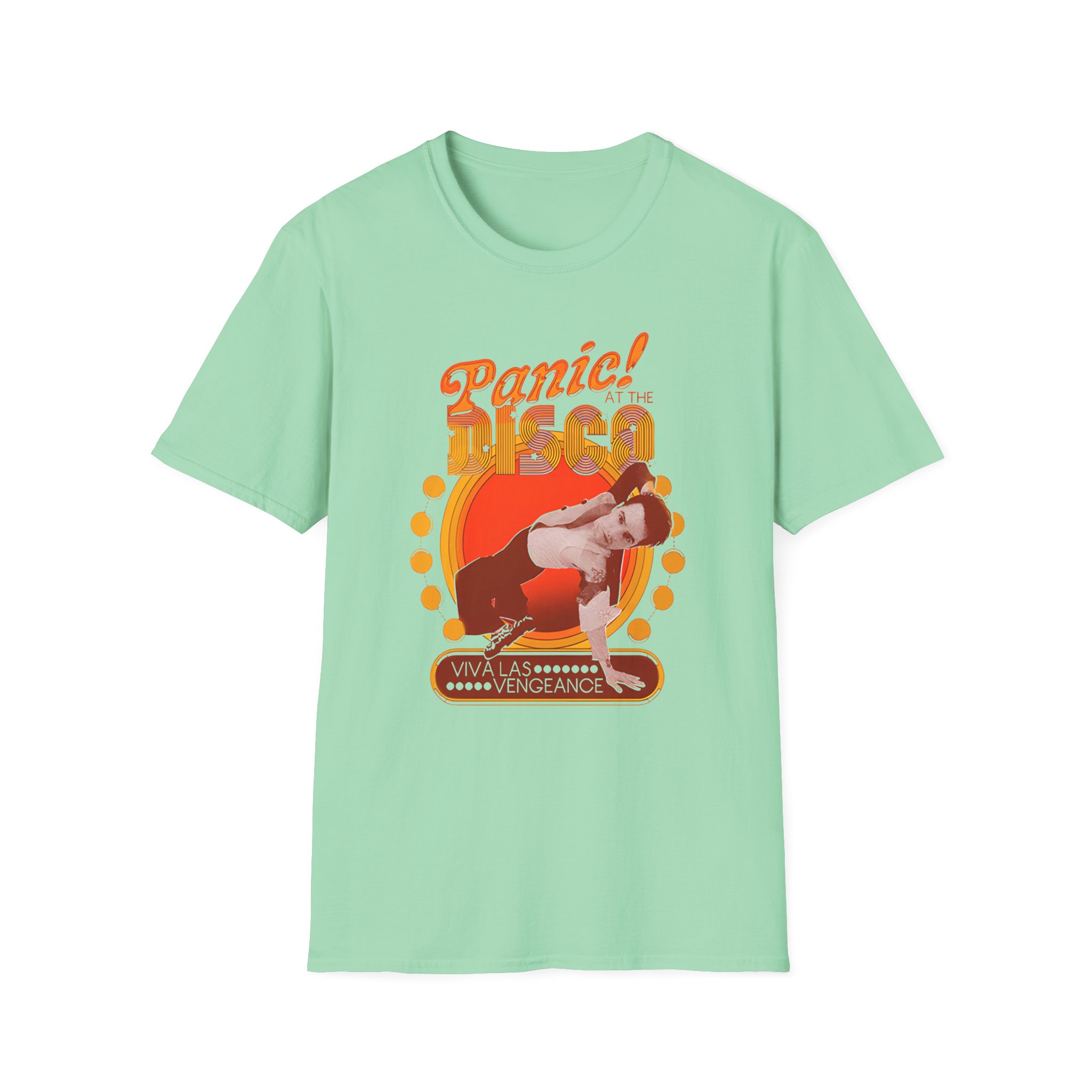 Panic at the Disco Vlv Ringer Unisex Softstyle T-Shirt