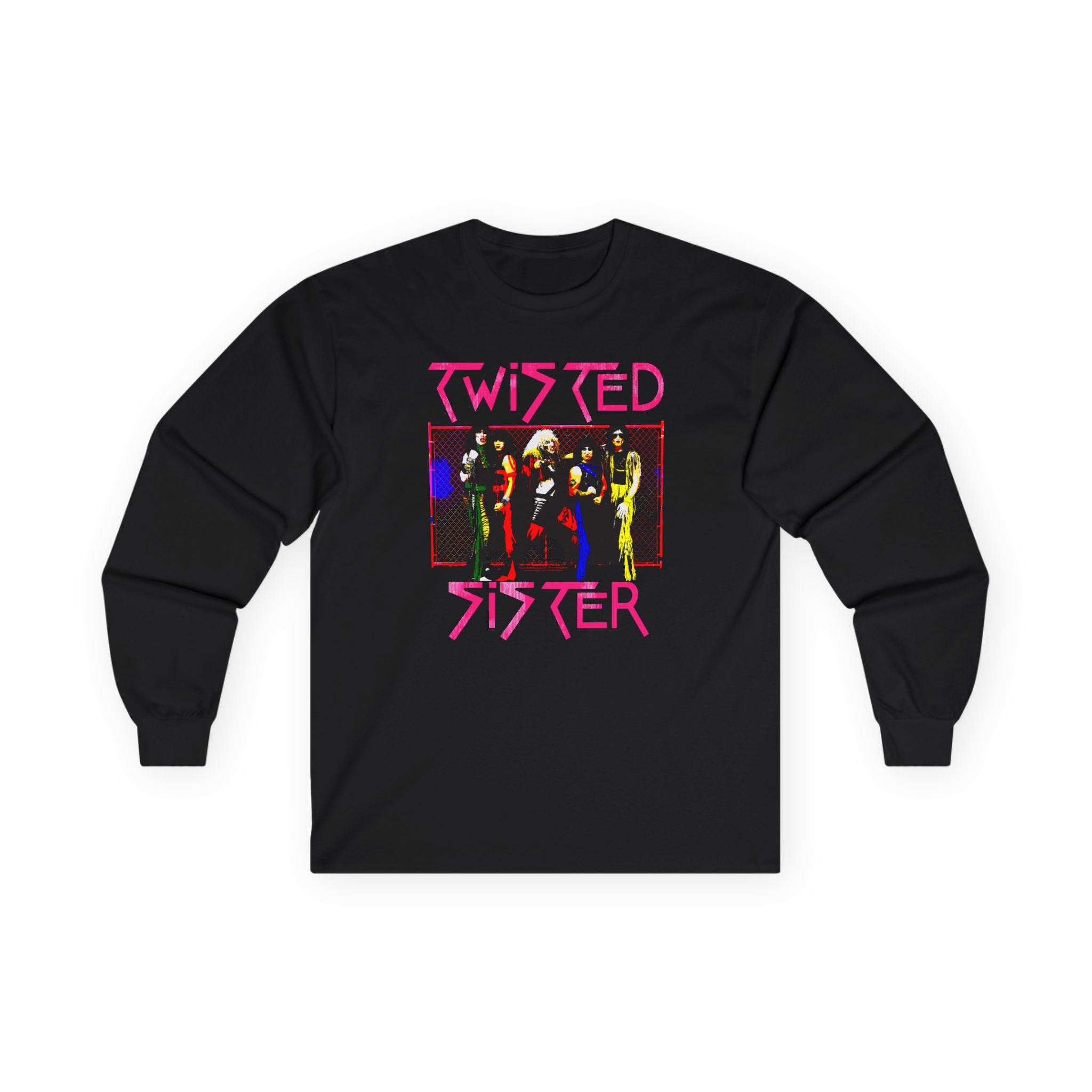 Vintage Group Photo Twisted Sister Unisex Ultra Cotton Long Sleeve Tee