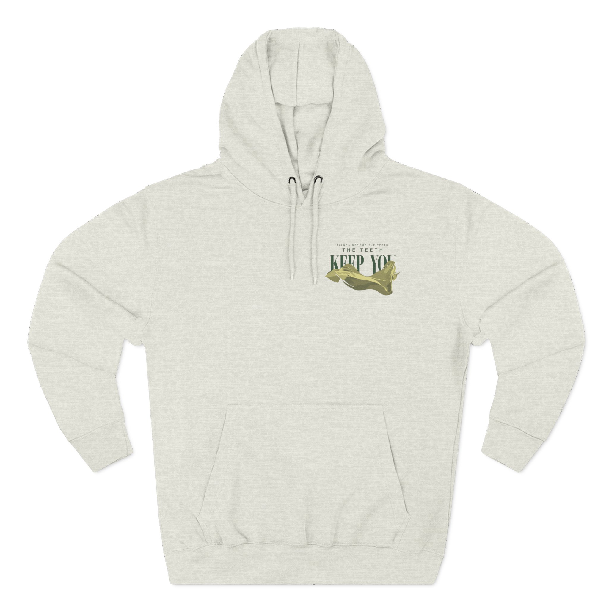 Pianos Become the Teeth Keep You Drape Three-Panel Fleece Hoodie