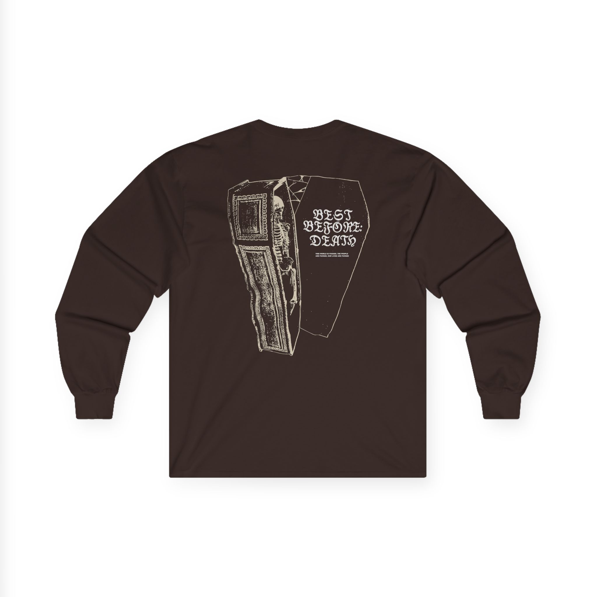 Paleface Best Before Death Unisex Ultra Cotton Long Sleeve Tee