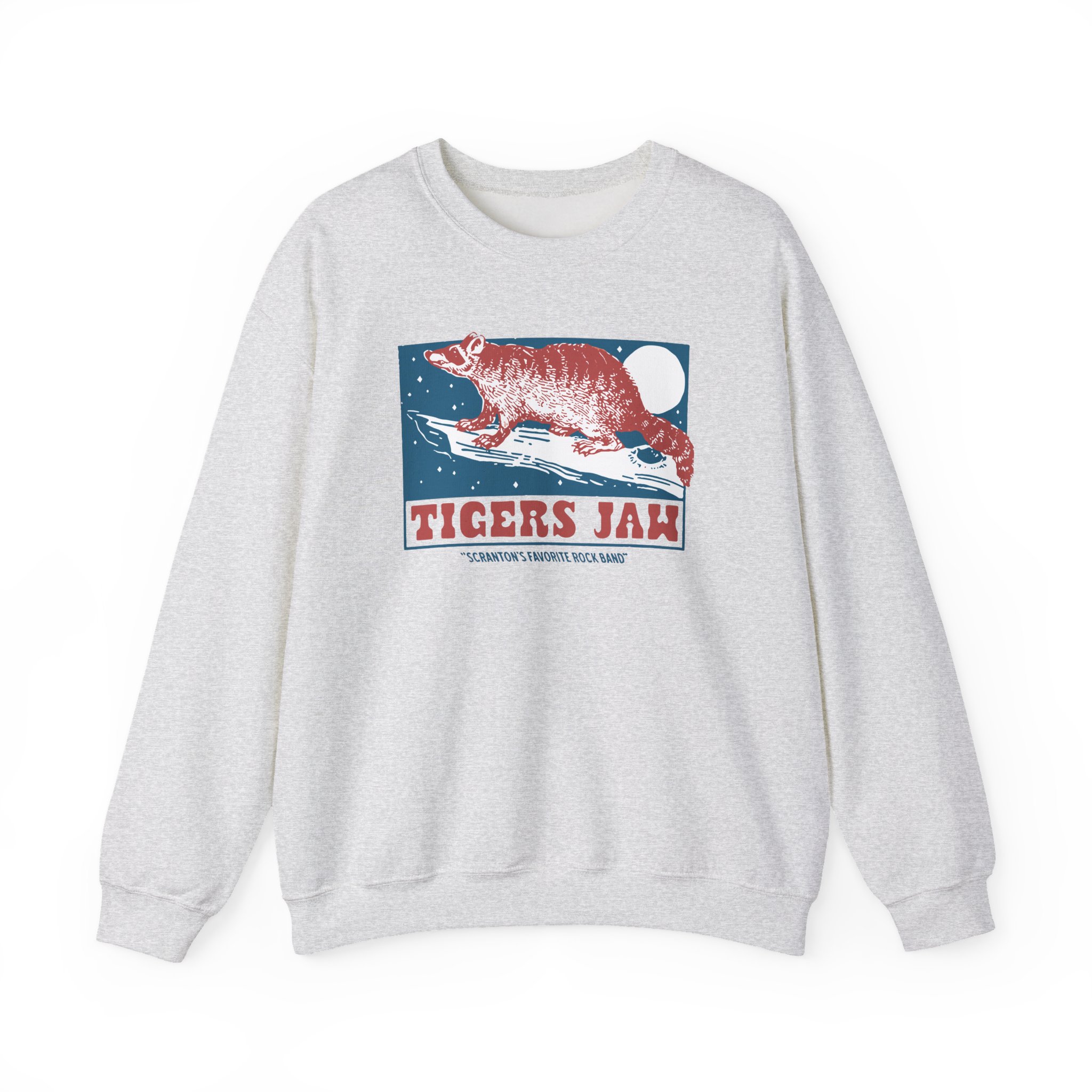 Tigers Jaw Raccoon Unisex Heavy Blendâ„¢ Crewneck Sweatshirt