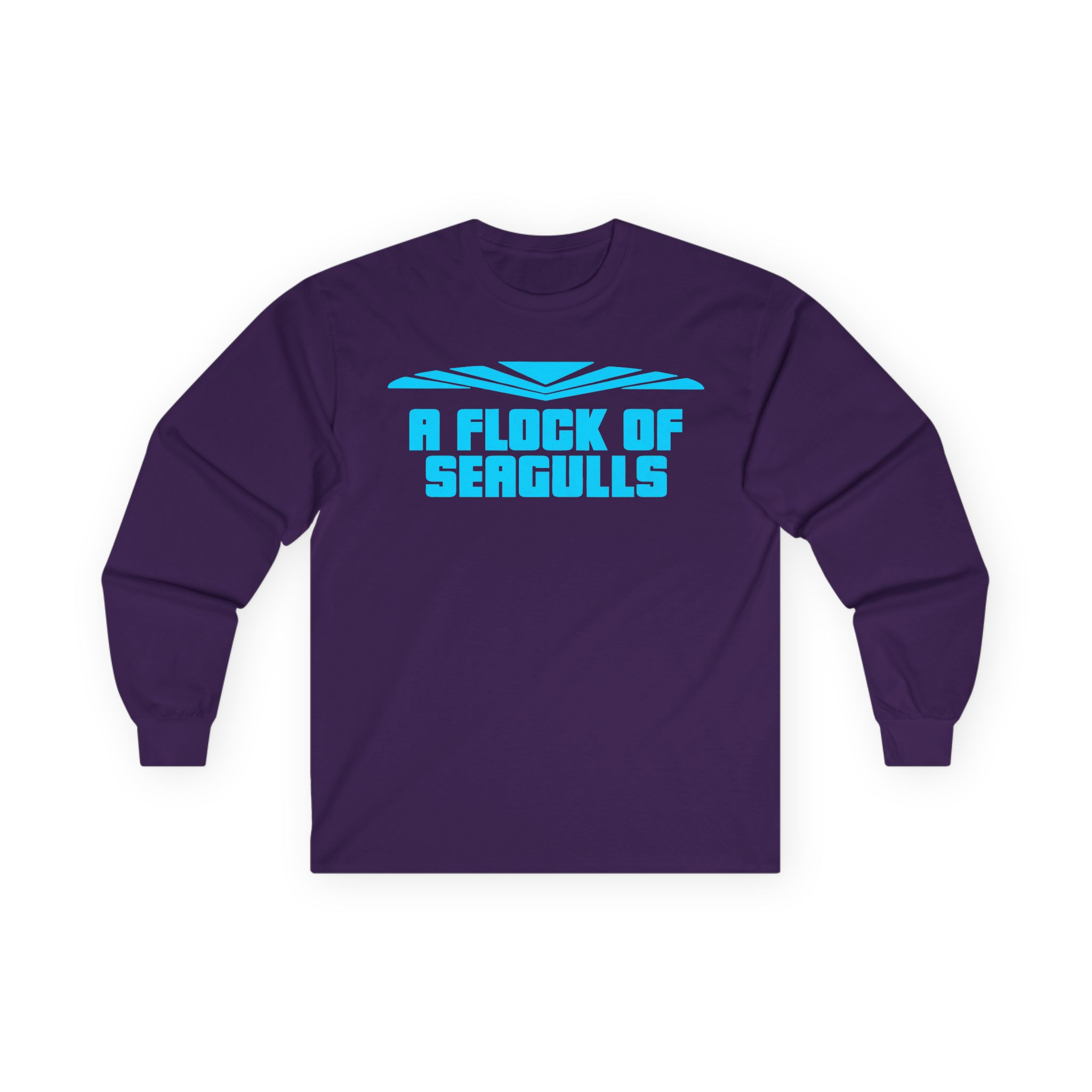 A Flock of Seagulls Logo Unisex Ultra Cotton Long Sleeve Tee