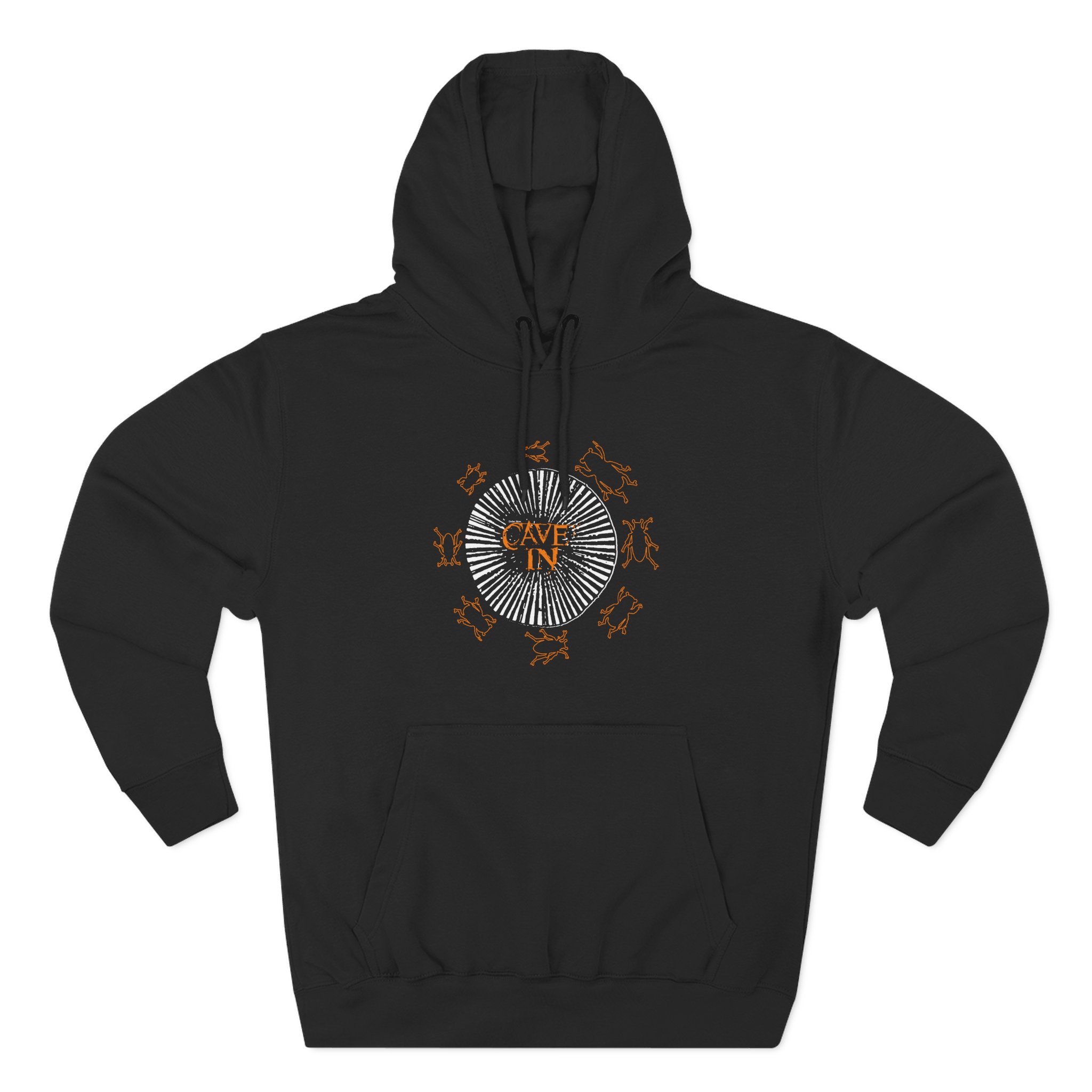 Cave in Halo of Flies Three-Panel Fleece Hoodie