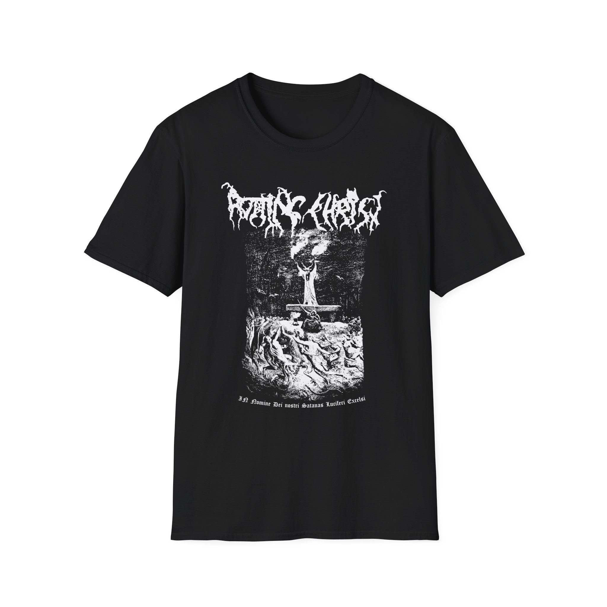 Rotting Christ in Nomine Dei Nostris Unisex Softstyle T-Shirt