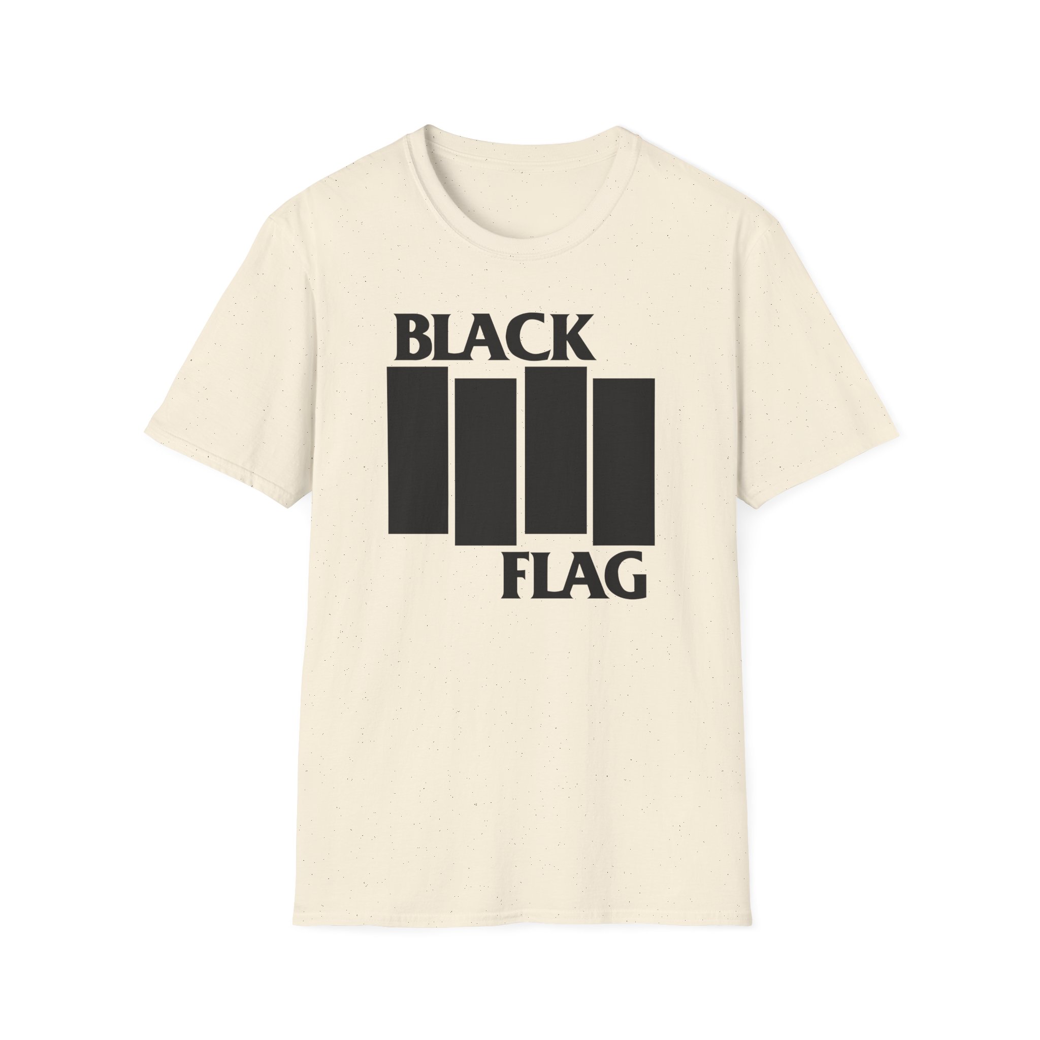 Black Flag Bars Unisex Softstyle T-Shirt
