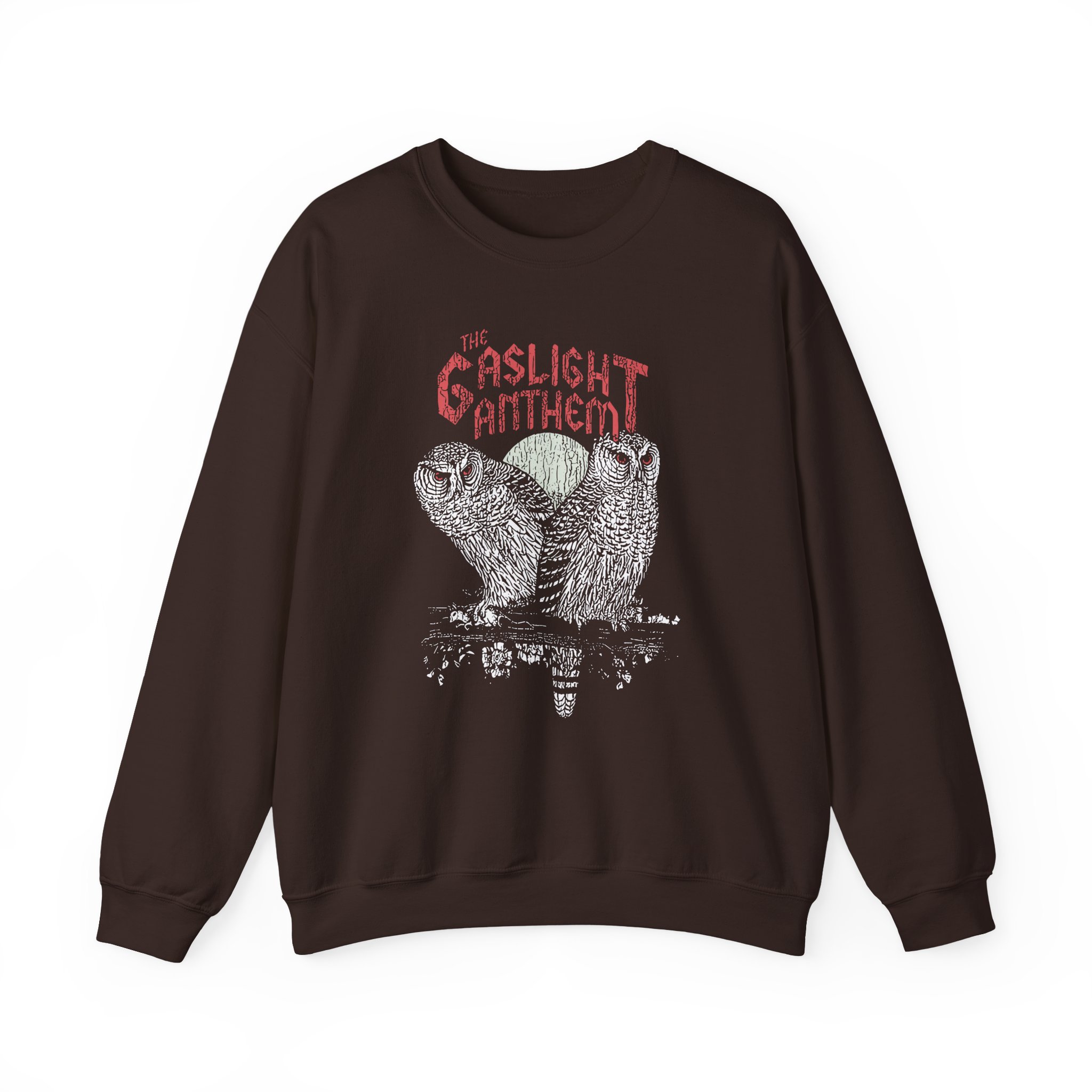 Gaslight Anthem Thrash Owls Unisex Heavy Blendâ„¢ Crewneck Sweatshirt