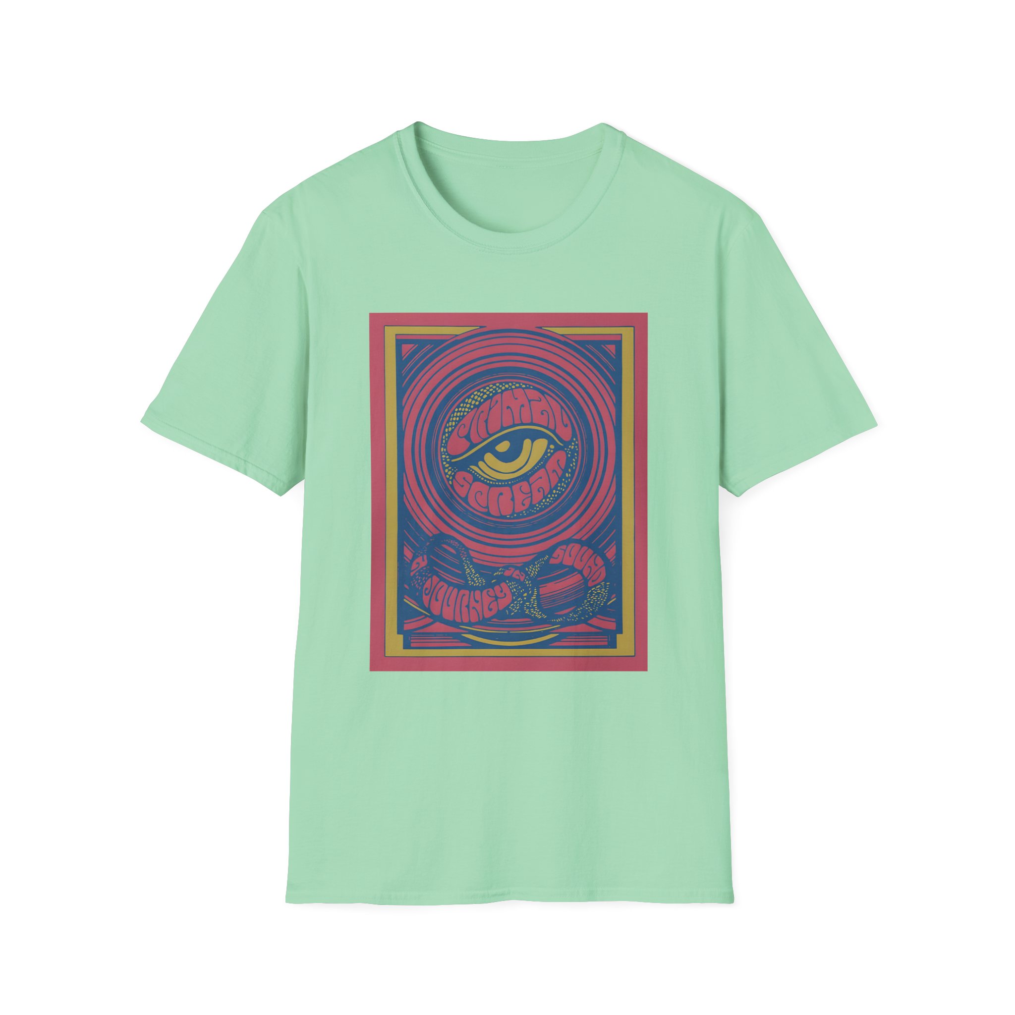 Primal Scream a Journey Into Sound Unisex Softstyle T-Shirt