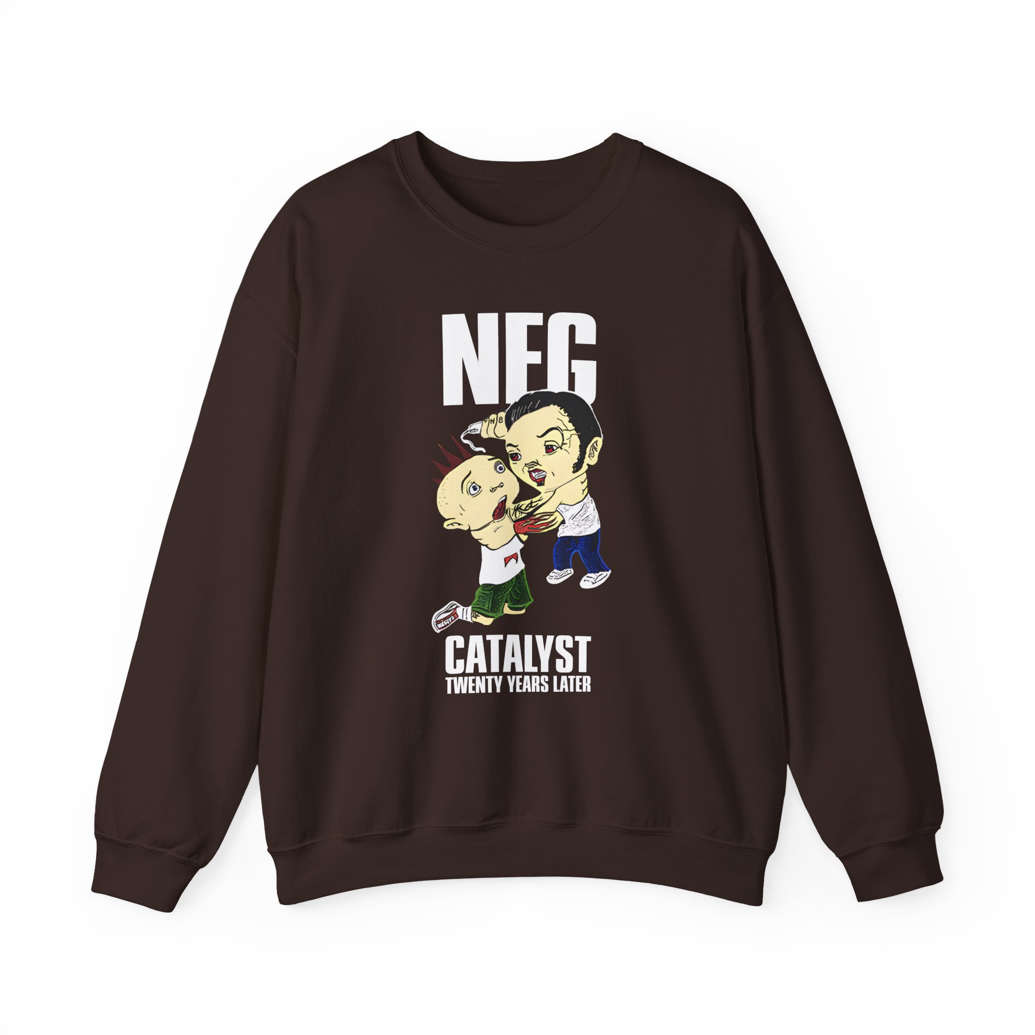New Found Glory Punk Kid Catalyst 20th Unisex Heavy Blendâ„¢ Crewneck Sweatshirt