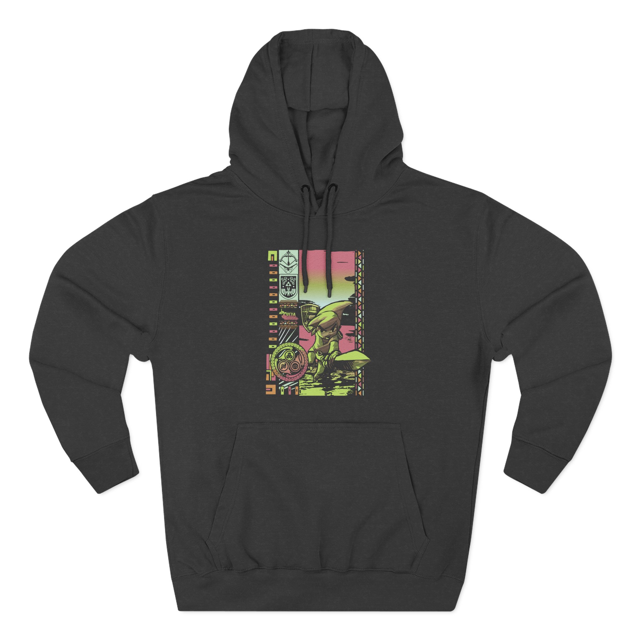 TL Three-Panel Fleece Hoodie