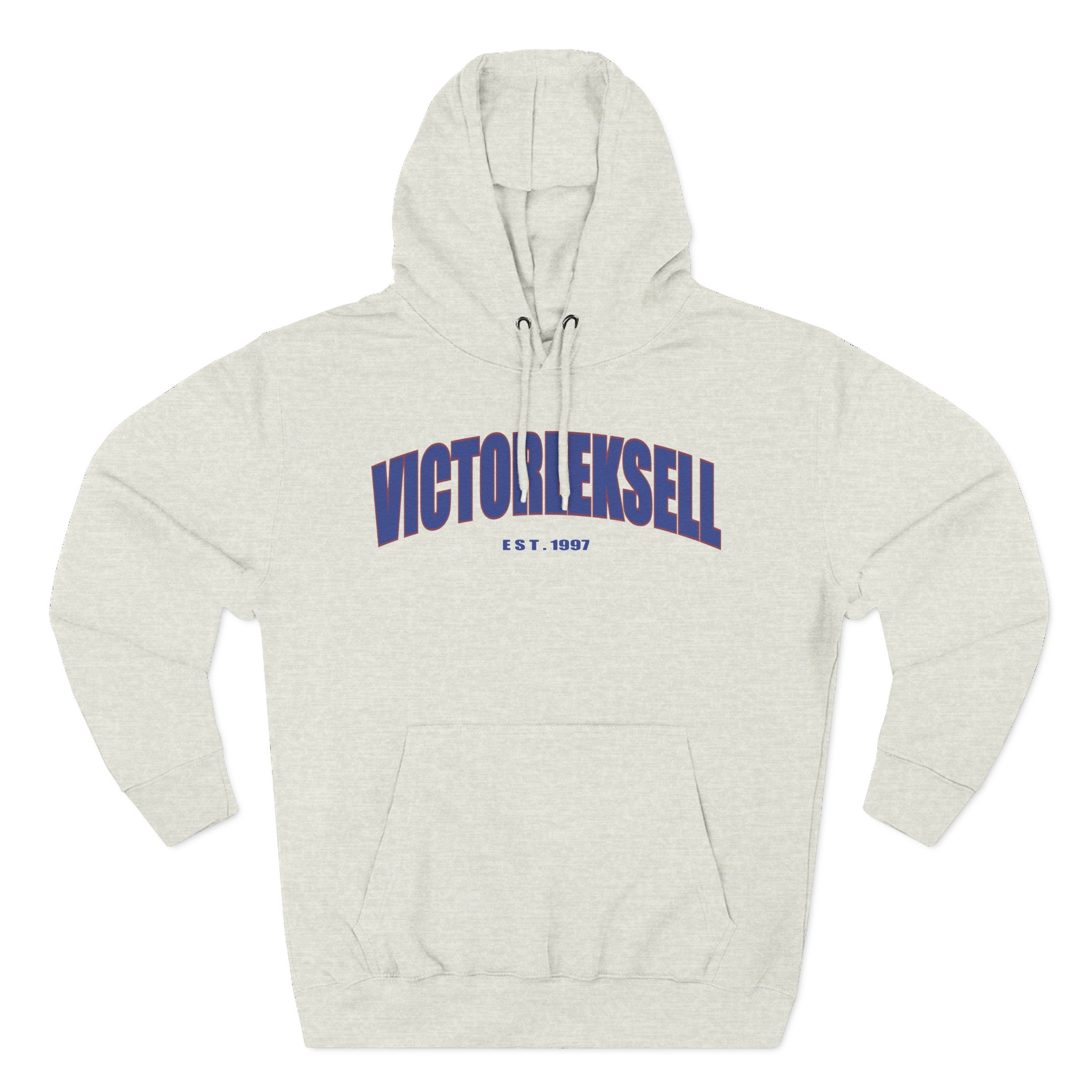 Victor Leksell Three-Panel Fleece Hoodie