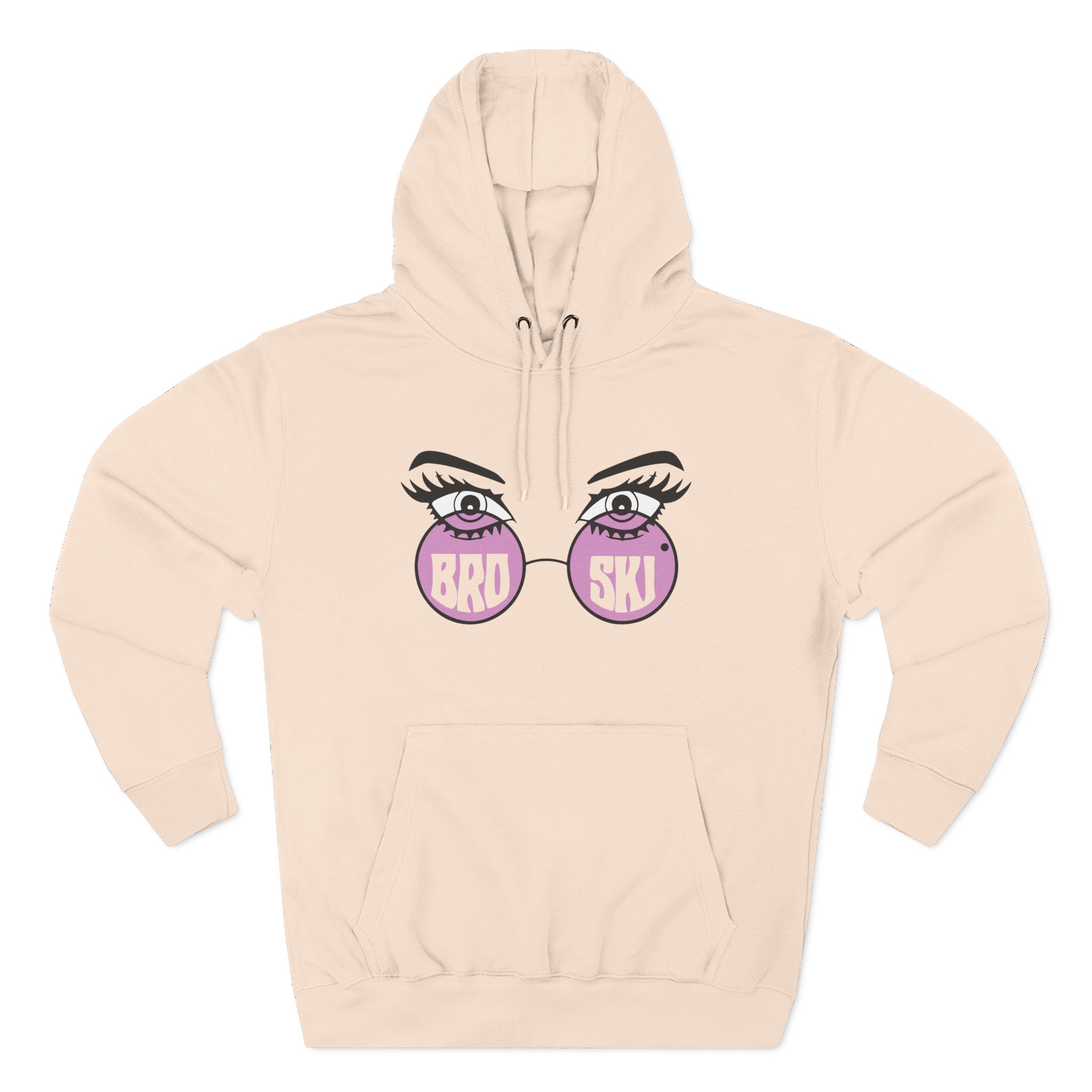 Broski Report Three-Panel Fleece Hoodie
