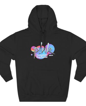 P!nk Split Tie Dye Three-Panel Fleece Hoodie