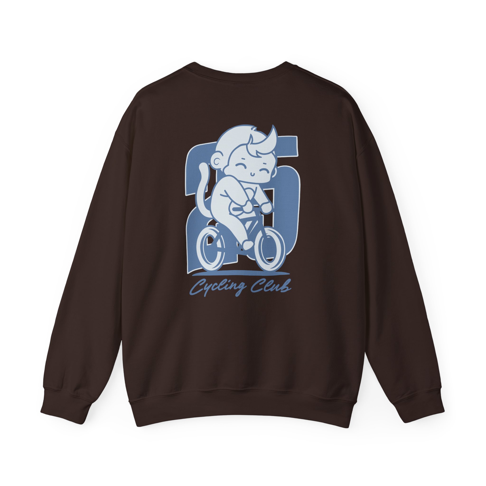 Cdawgva Monke Cycle Unisex Heavy Blendâ„¢ Crewneck Sweatshirt