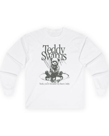 Teddy Swims Breakin' My Heart Unisex Ultra Cotton Long Sleeve Tee