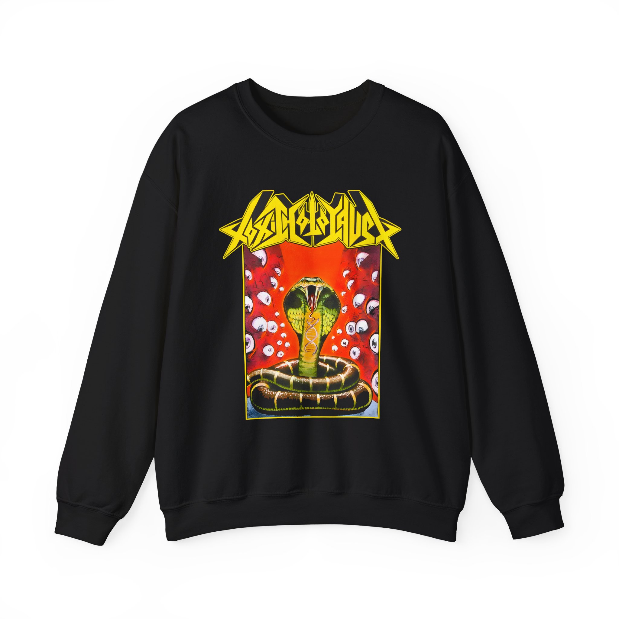 Toxic Holocaust Chemistry of Consciousness Album Art Unisex Heavy Blendâ„¢ Crewneck Sweatshirt