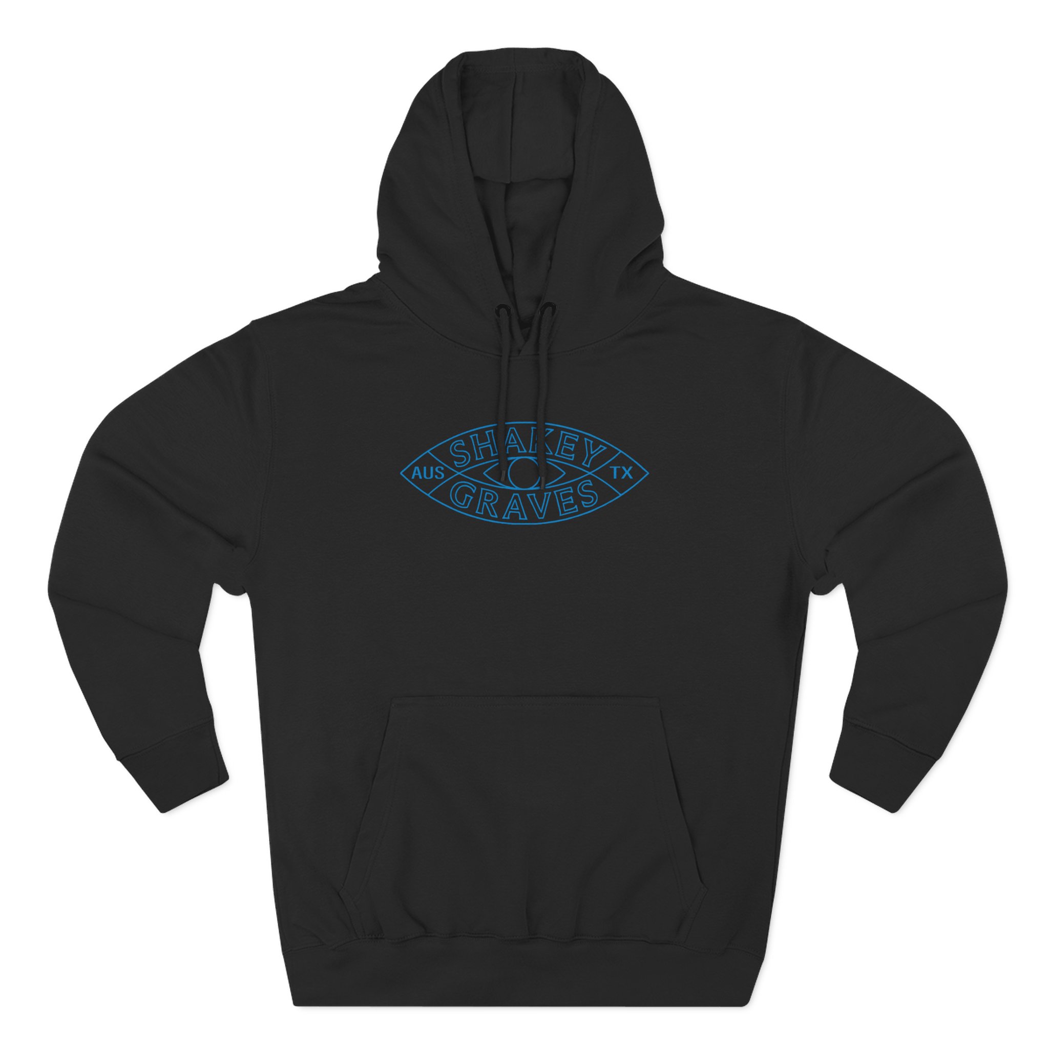 Shakey Graves Evil Eye Three-Panel Fleece Hoodie