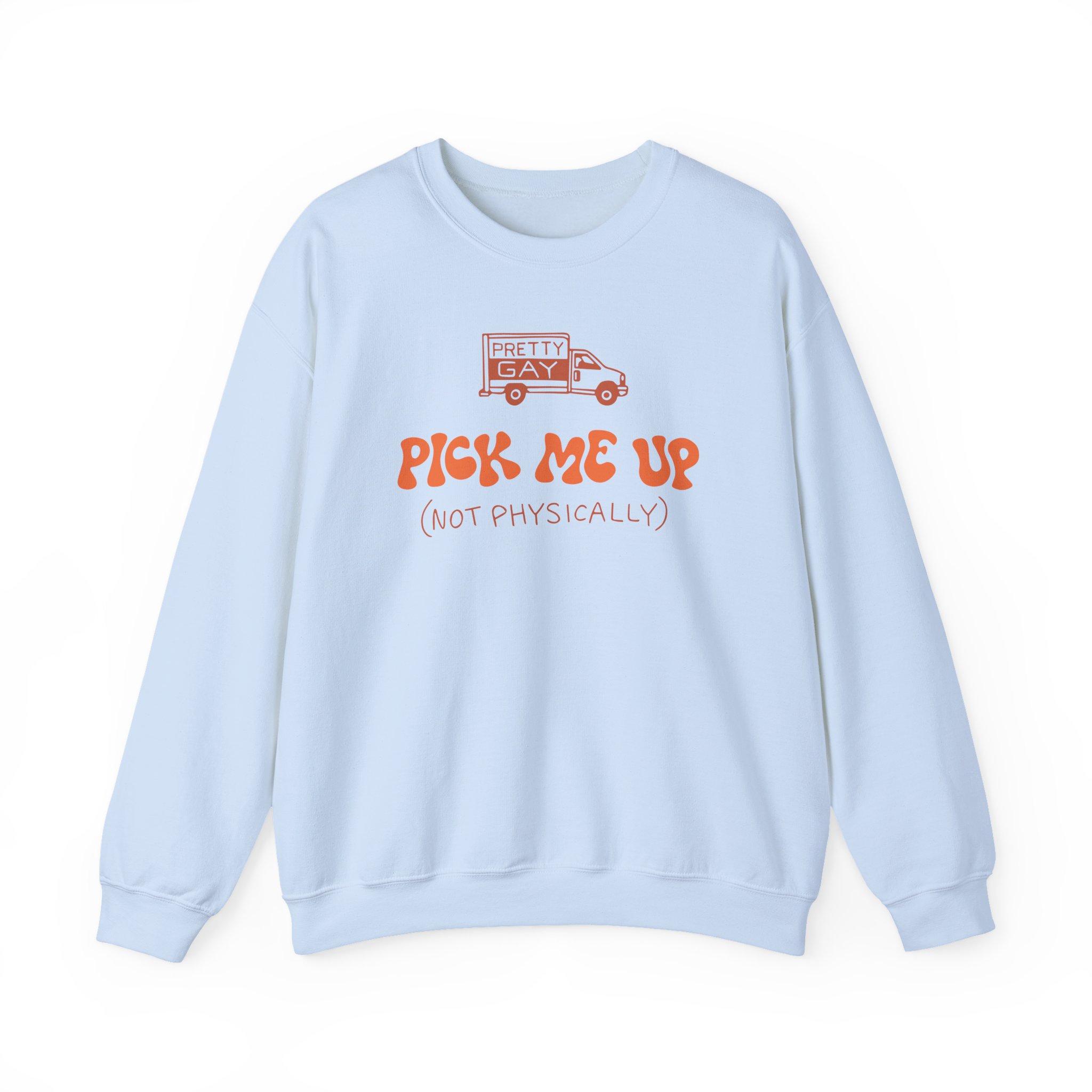 Drawfee Pick Me Up Unisex Heavy Blendâ„¢ Crewneck Sweatshirt