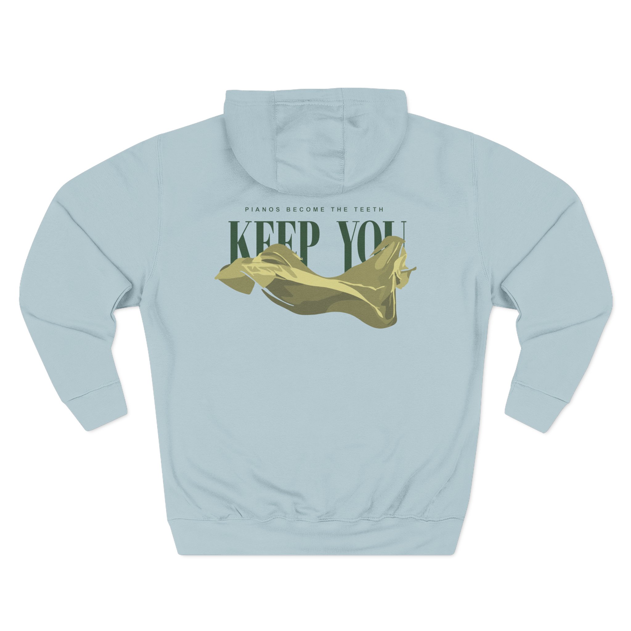 Pianos Become the Teeth Keep You Drape Three-Panel Fleece Hoodie