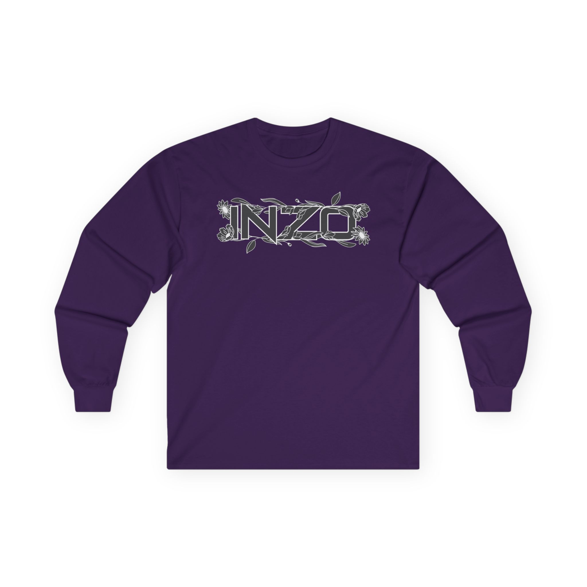 Inzo Flowers in My Heart Unisex Ultra Cotton Long Sleeve Tee