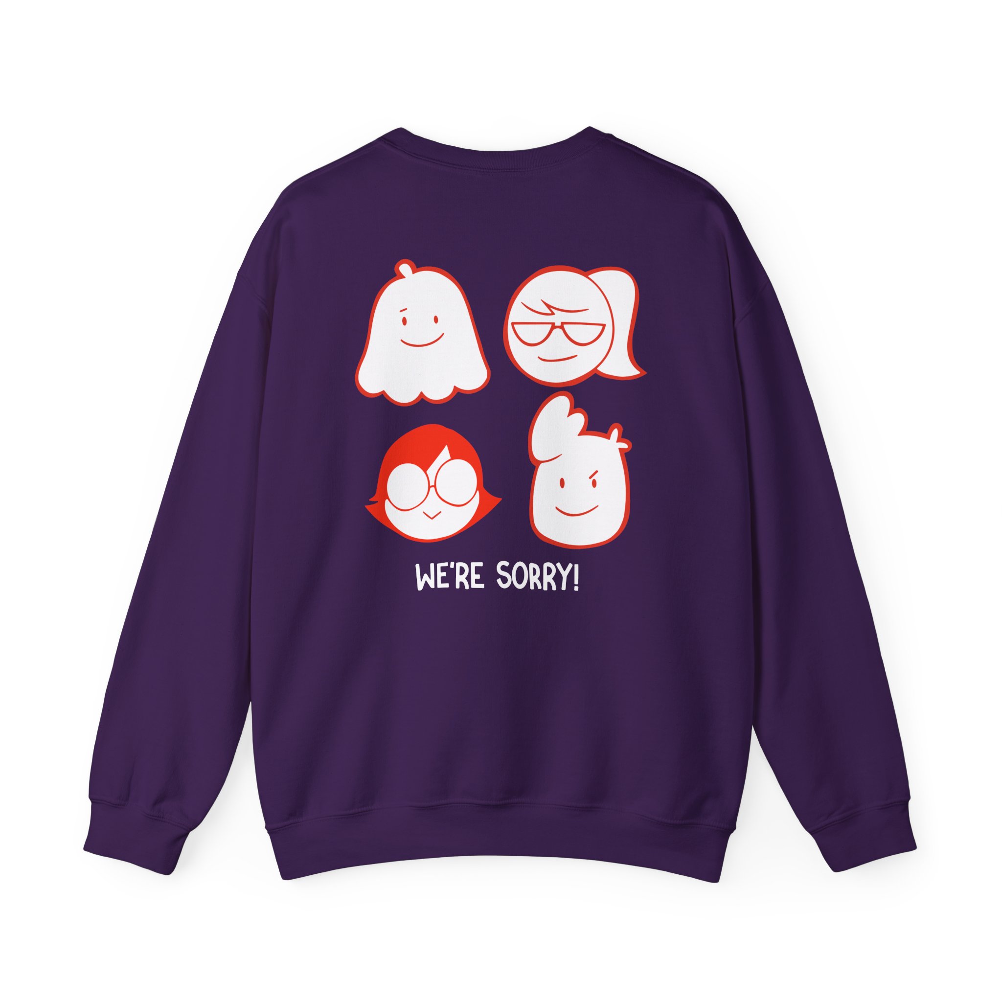 Drawfee Logo Unisex Heavy Blendâ„¢ Crewneck Sweatshirt