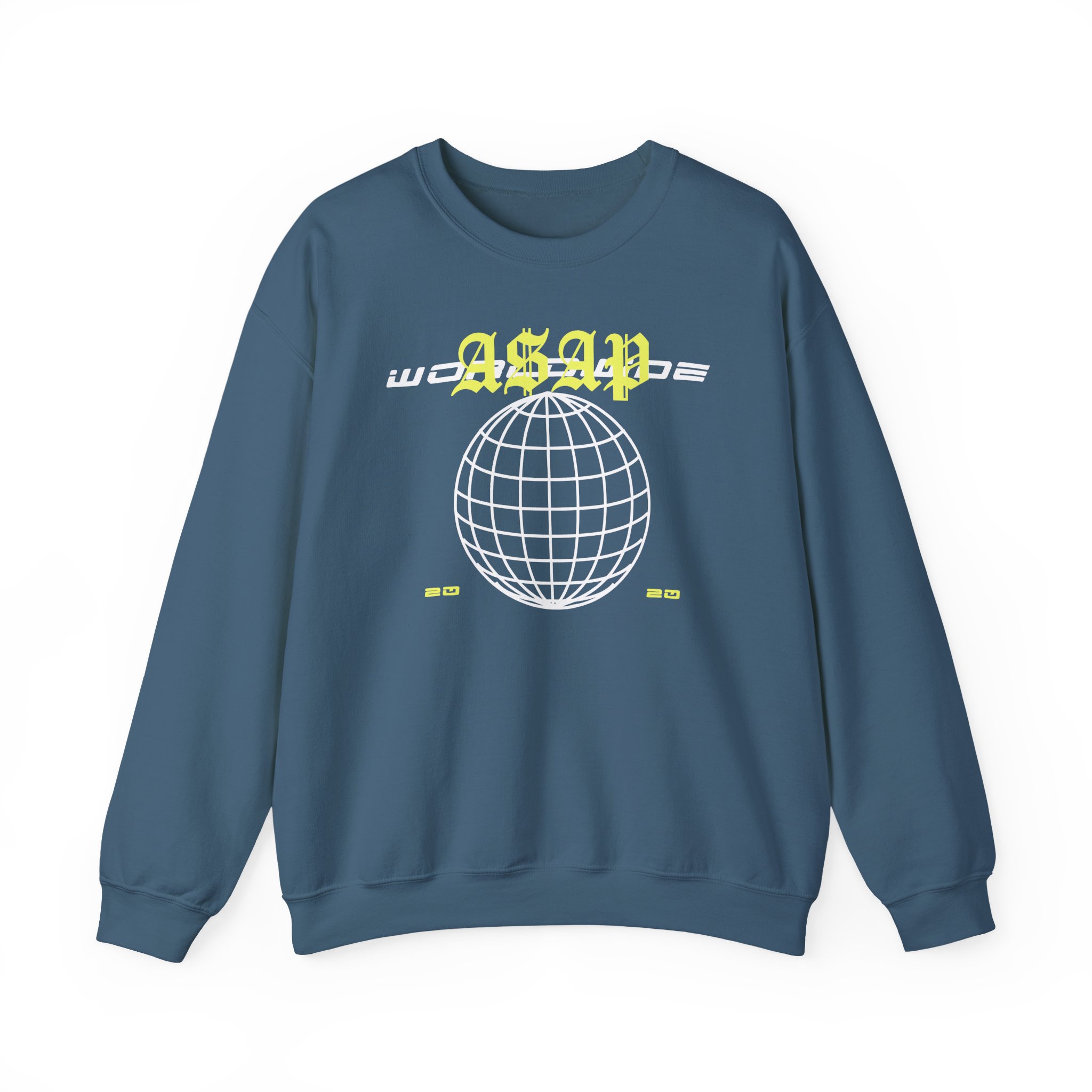 Asap Mob Worldwide Unisex Heavy Blendâ„¢ Crewneck Sweatshirt